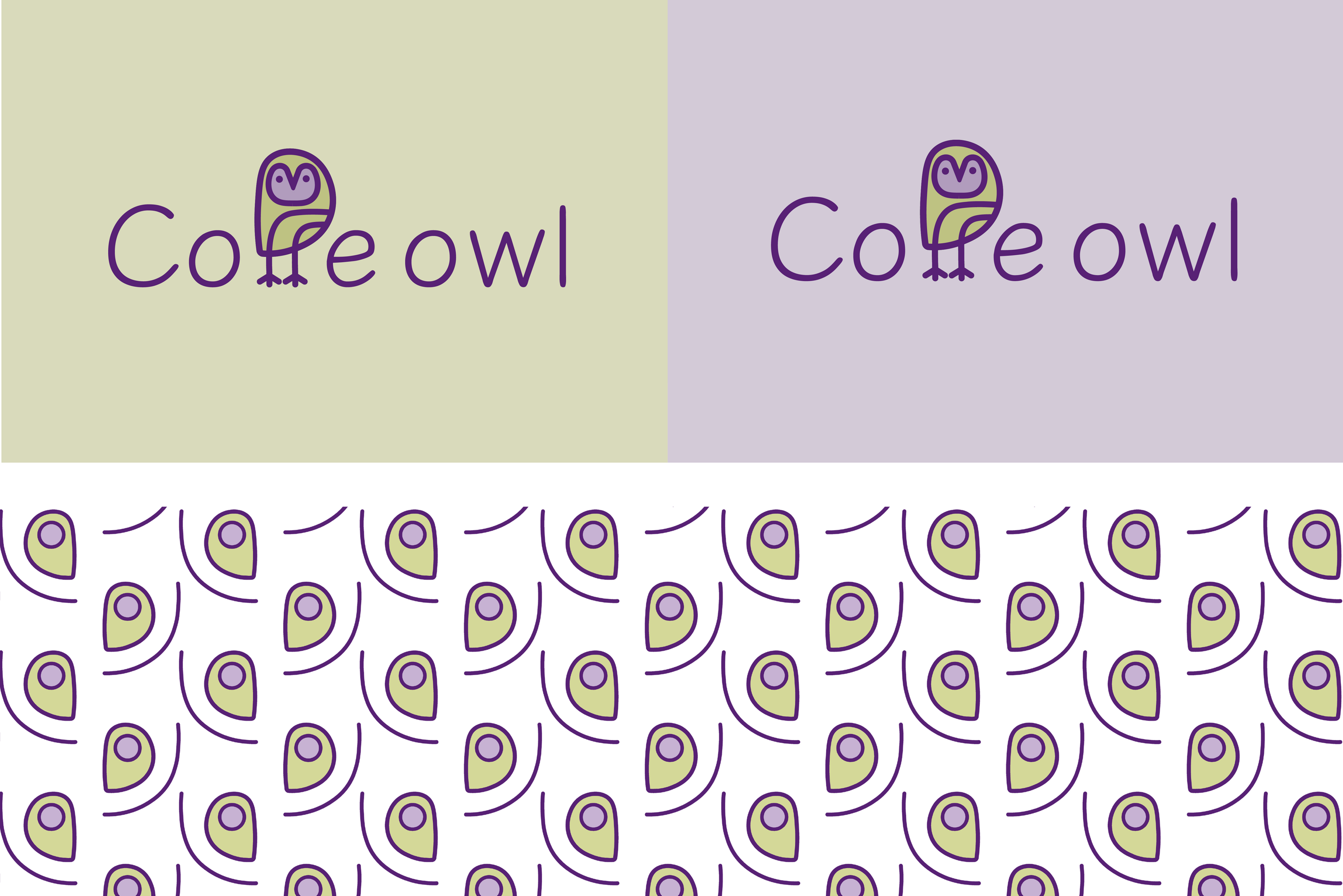 Сеть кофеен Coffe owl — Изображение №2 — Брендинг, Иллюстрация на Dprofile