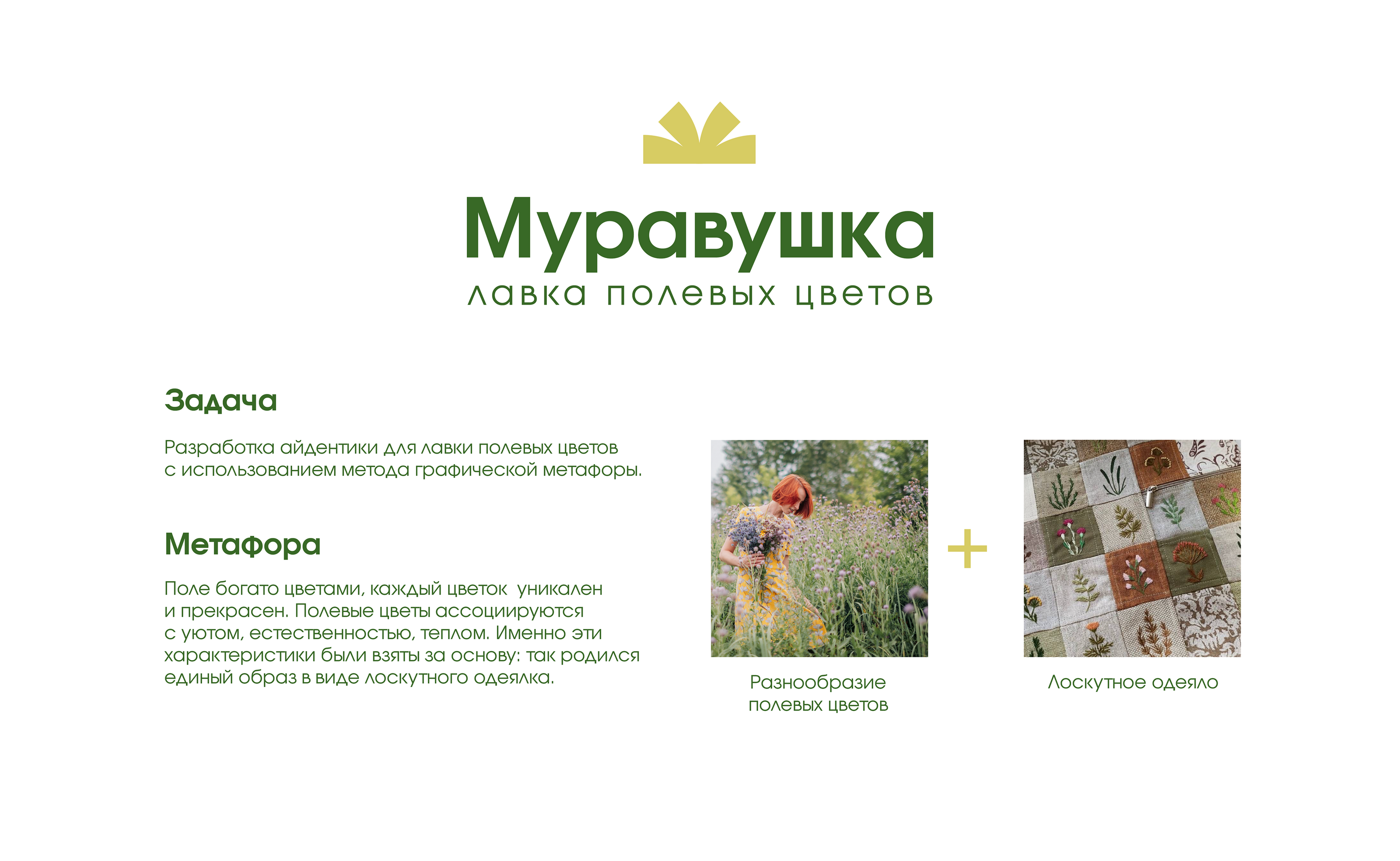 Айдентика для лавки полевых цветов — Изображение №2 — Брендинг на Dprofile