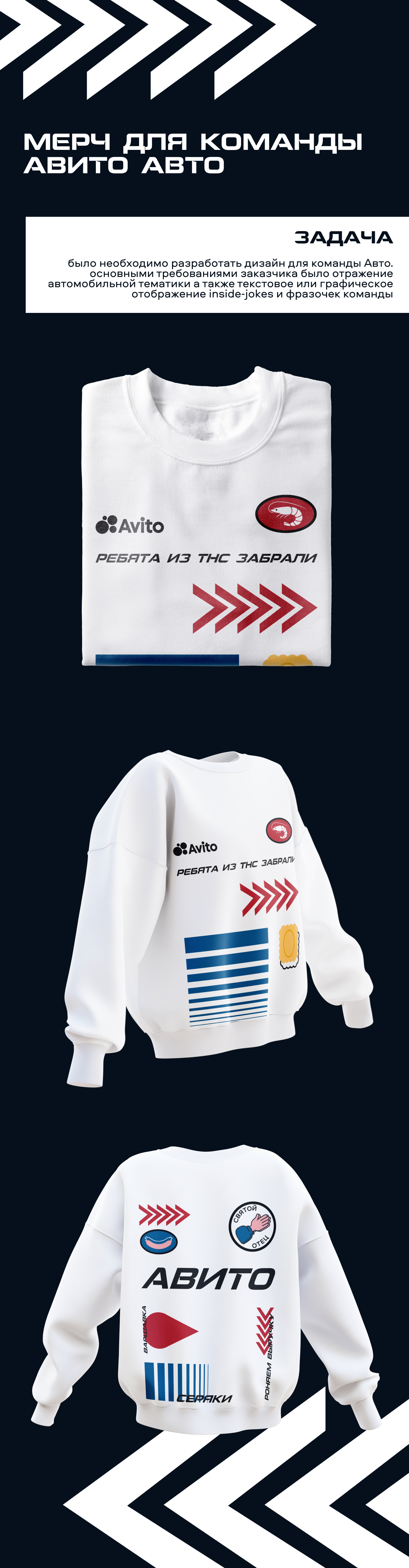 мерч для команды Авито Авто — Изображение №1 — Брендинг на Dprofile