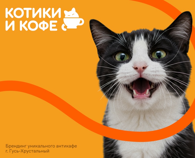 Брендинг | Социальный проект | Котокафе на Dprofile
