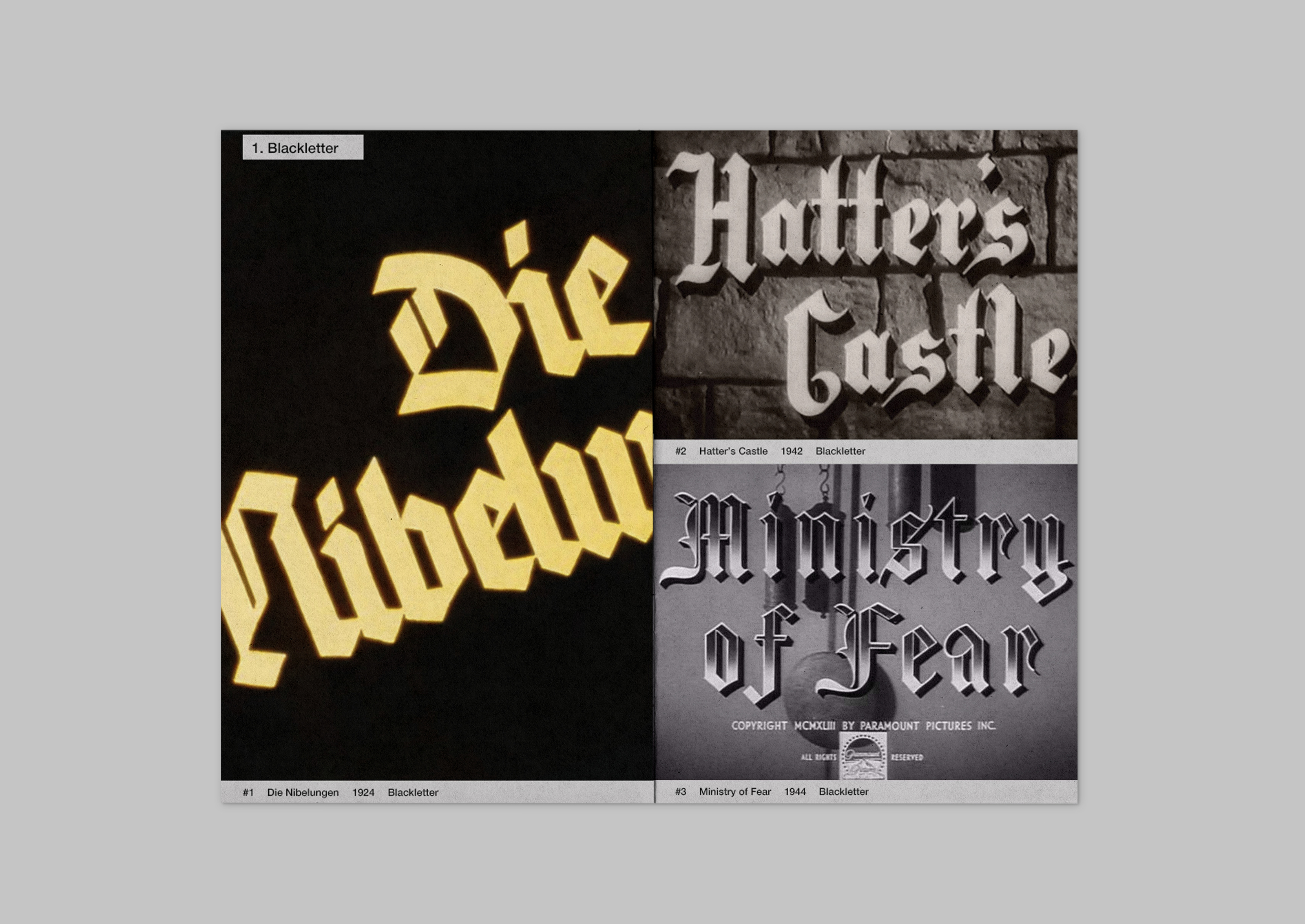 The Art of Film Title | Book Design — Изображение №6 — Графика на Dprofile