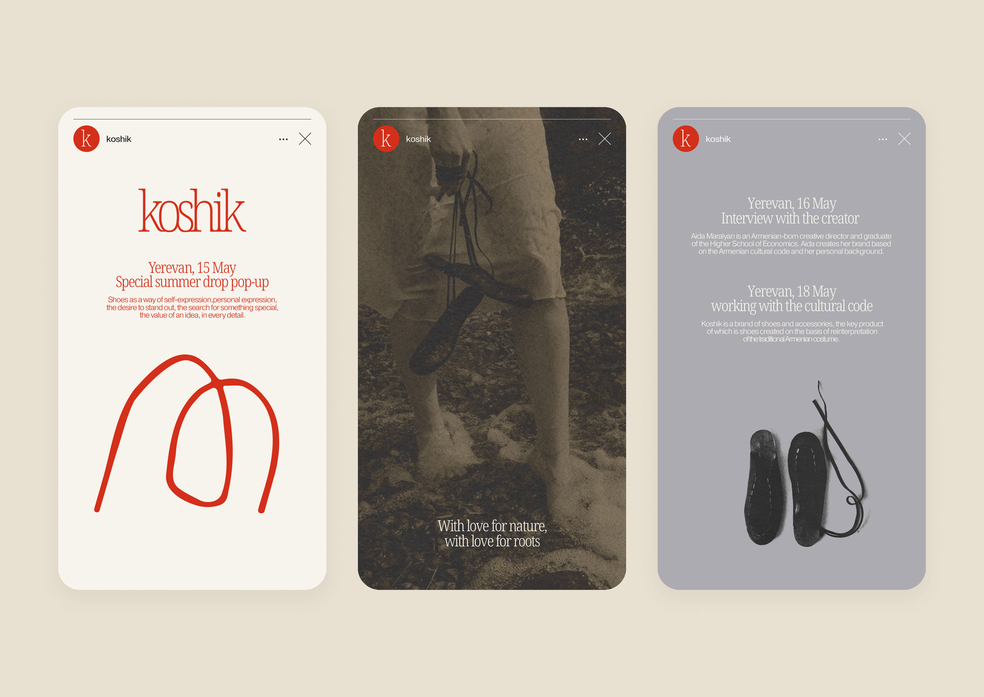 Koshik | Visual Identity — Изображение №13 — Брендинг, Графика на Dprofile