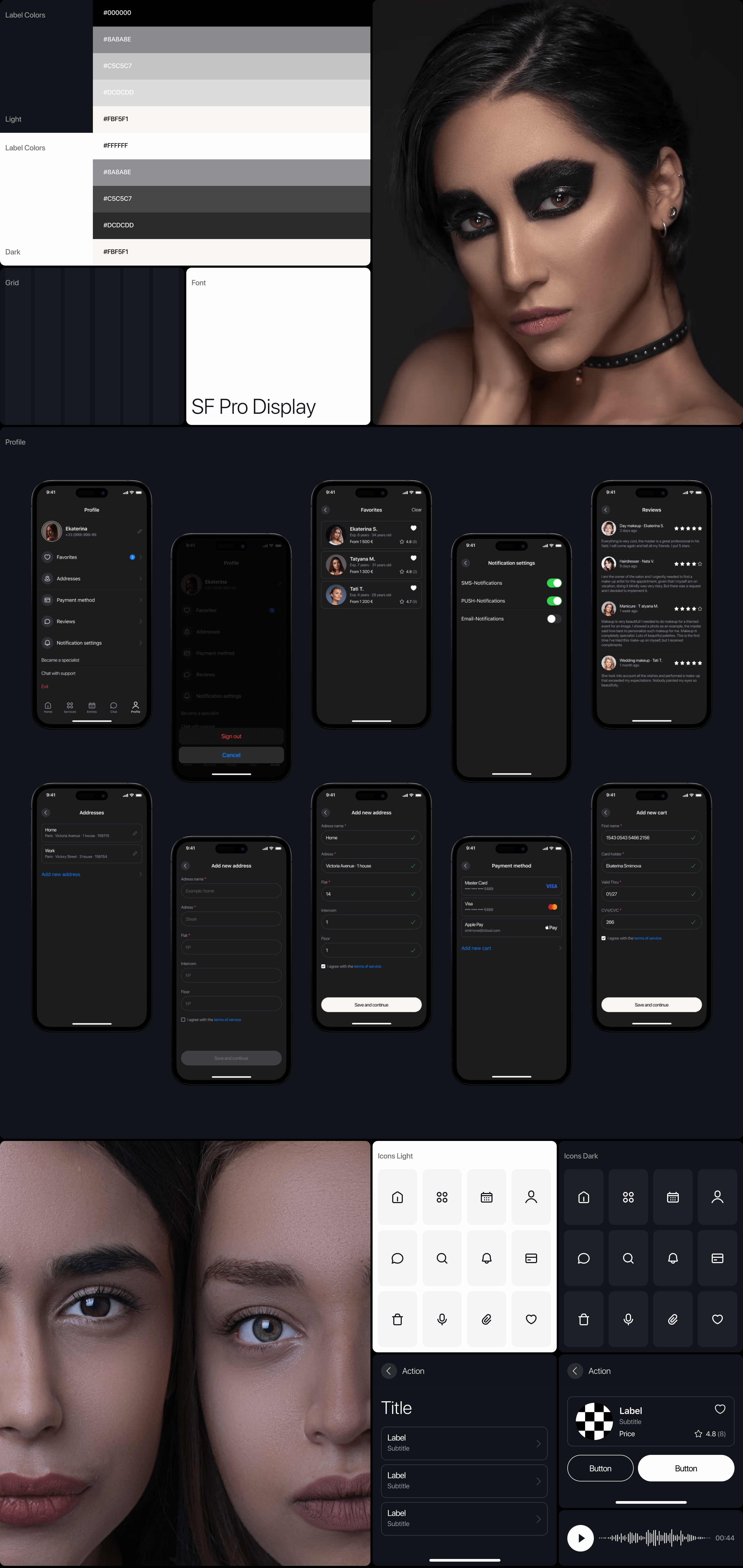 Beauty Master | Mobile Application — Изображение №8 — Интерфейсы на Dprofile