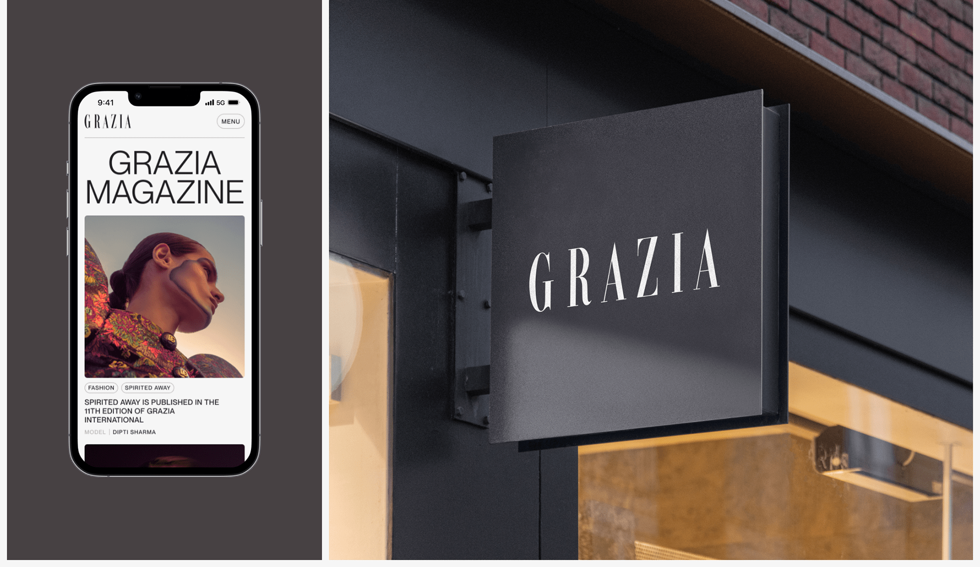 Grazia Magazine | News Site Redesign — Изображение №3 — Интерфейсы, Анимация на Dprofile