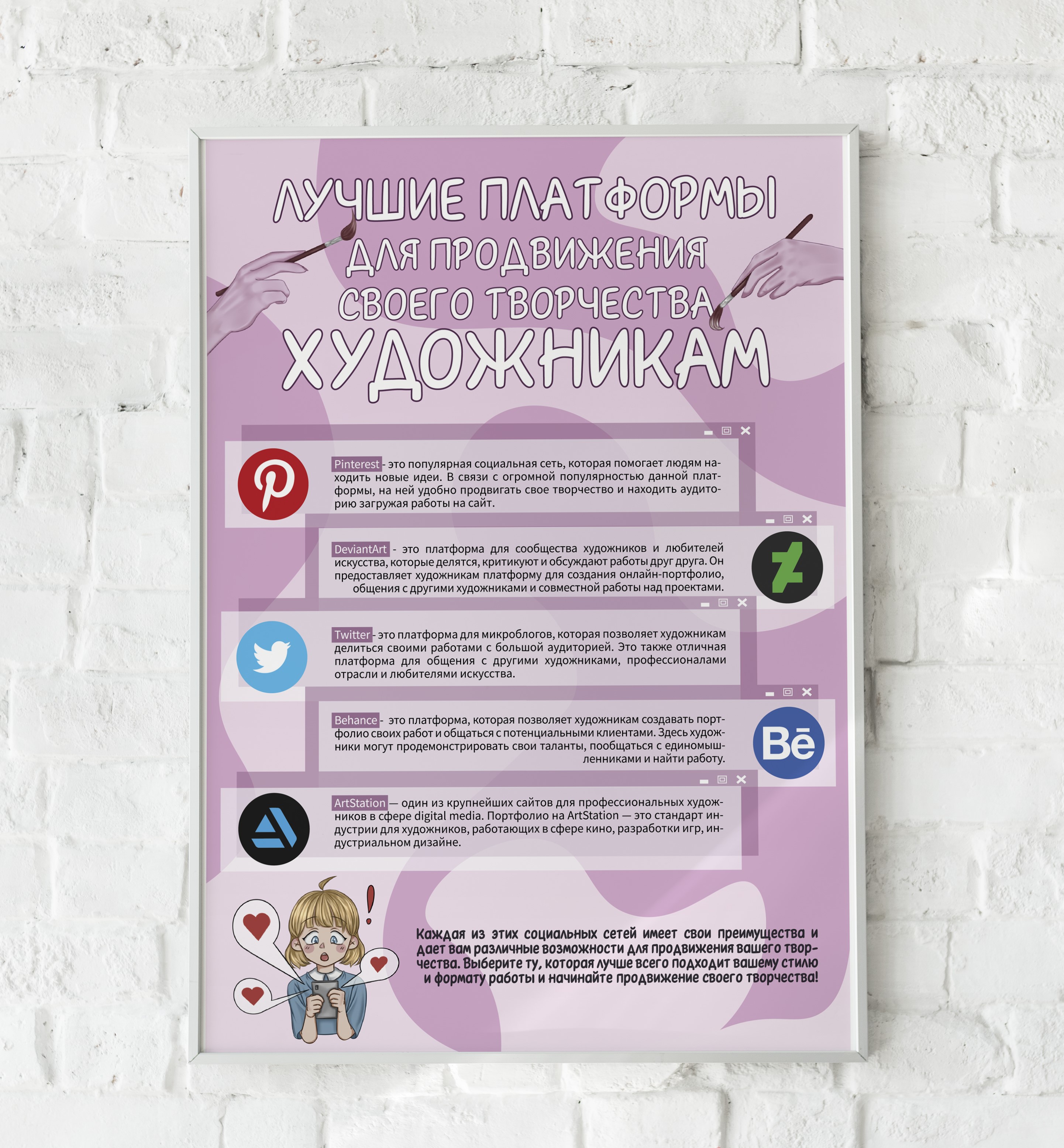 Информационный плакат — Изображение №1 — Брендинг, Маркетинг на Dprofile