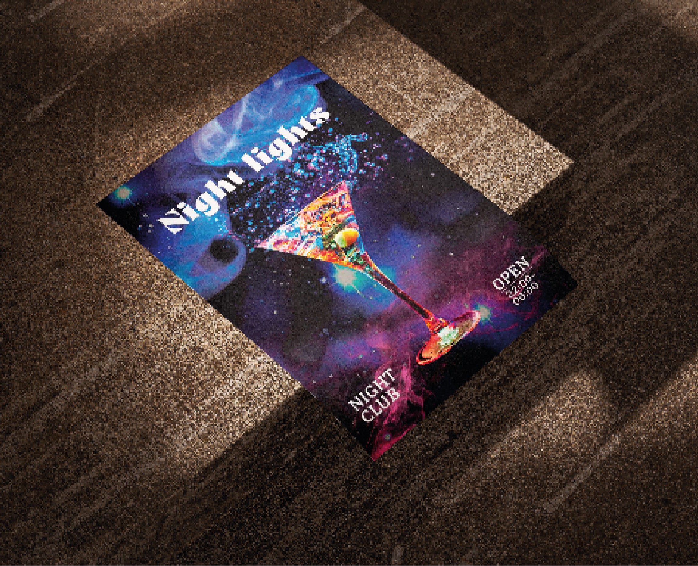 Poster for a nightclub — Графика на Dprofile