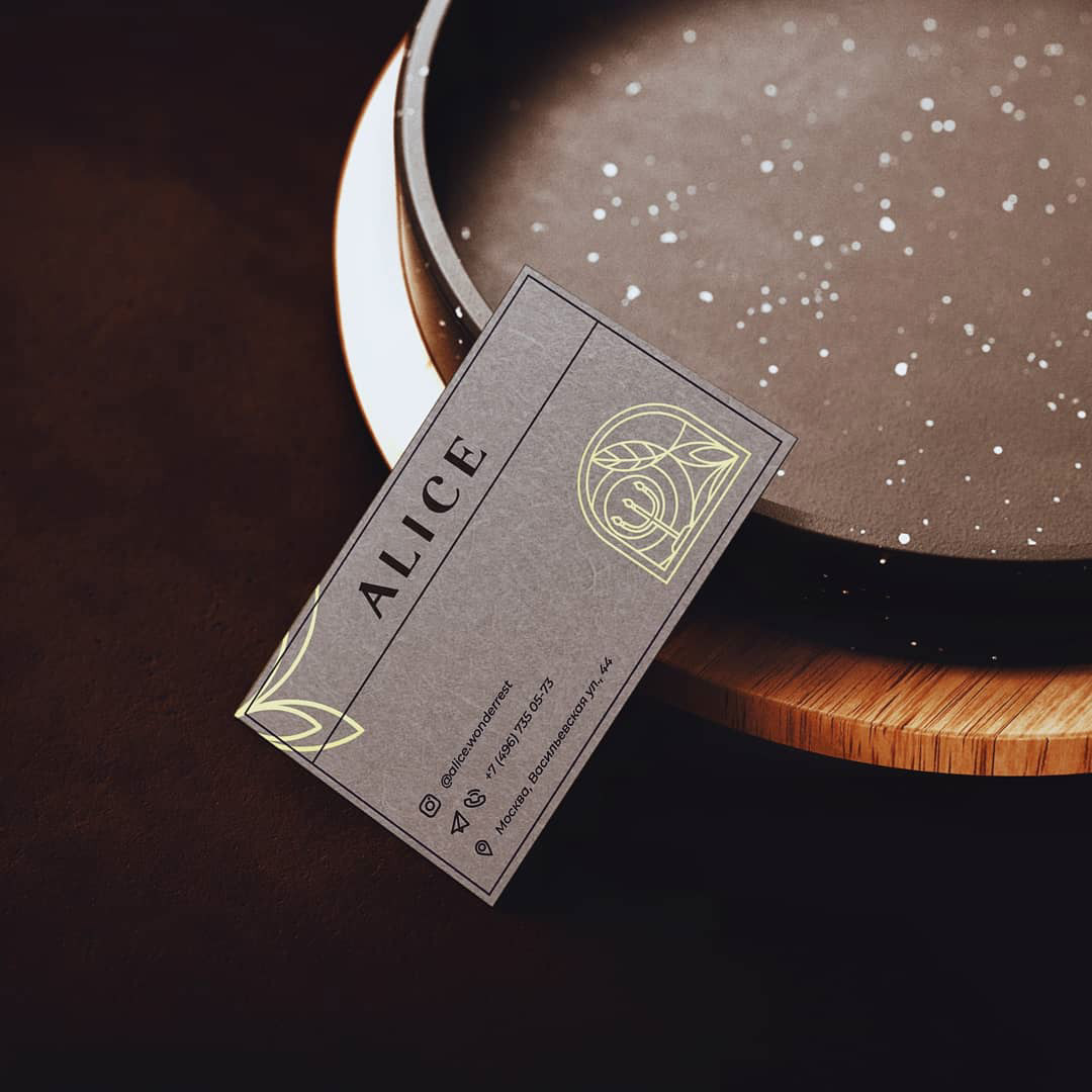 Alice restaurant IDENTITY — Изображение №12 — Брендинг, Иллюстрация на Dprofile