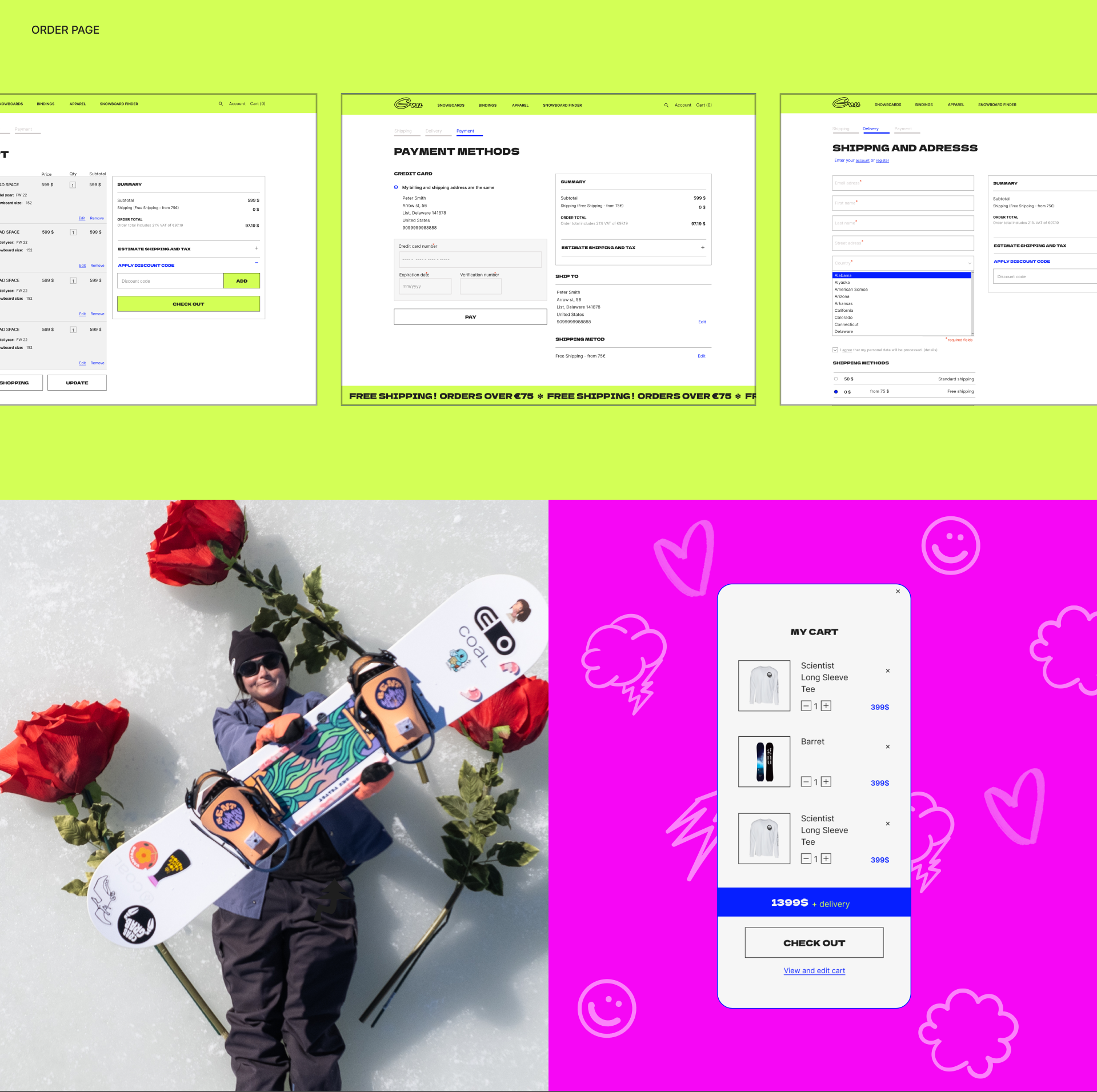 GNU | E-commerce redesign — Изображение №10 — Интерфейсы, Графика на Dprofile