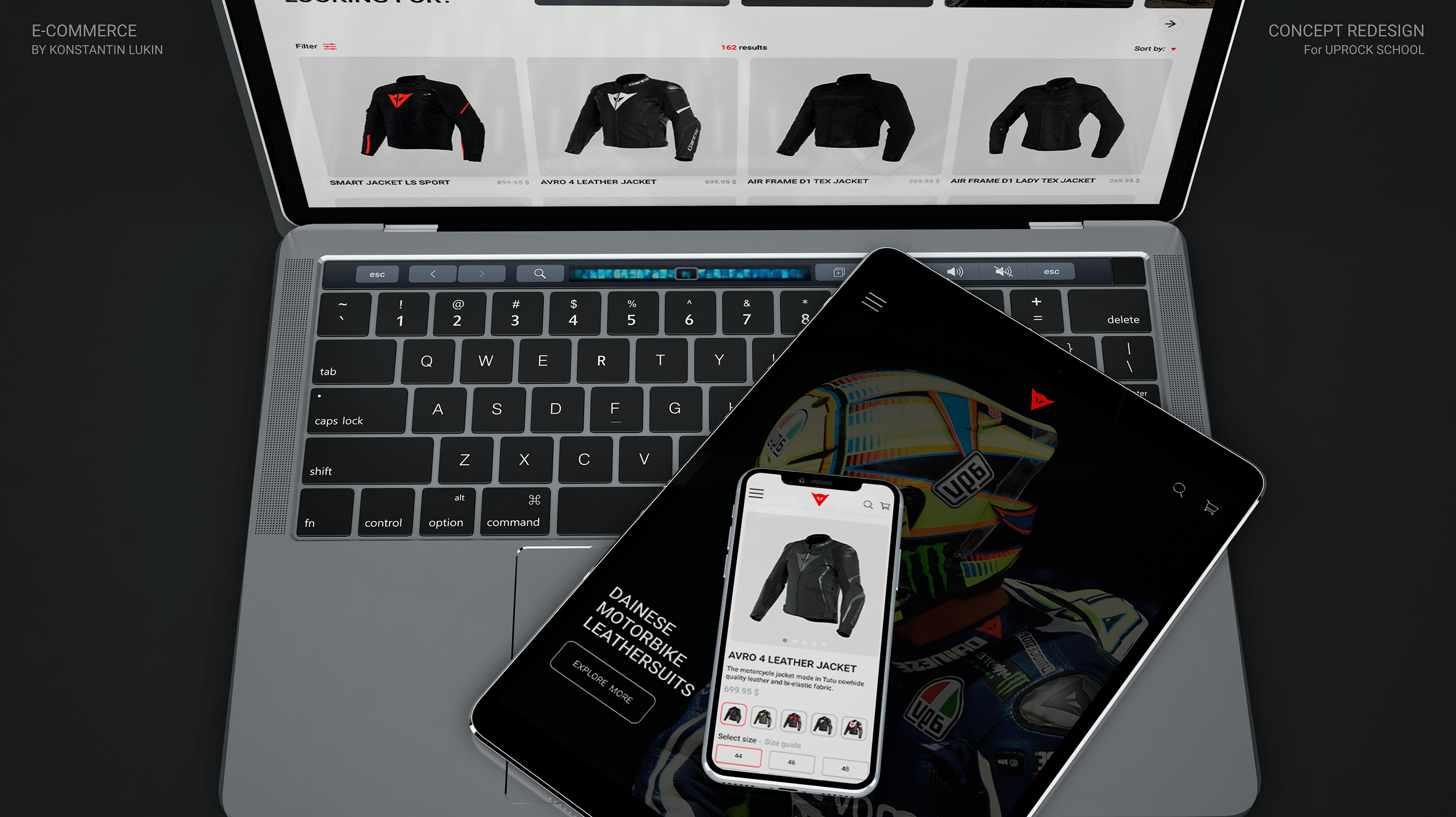 Dainese™ E-commerce redesign — Изображение №1 — Интерфейсы на Dprofile