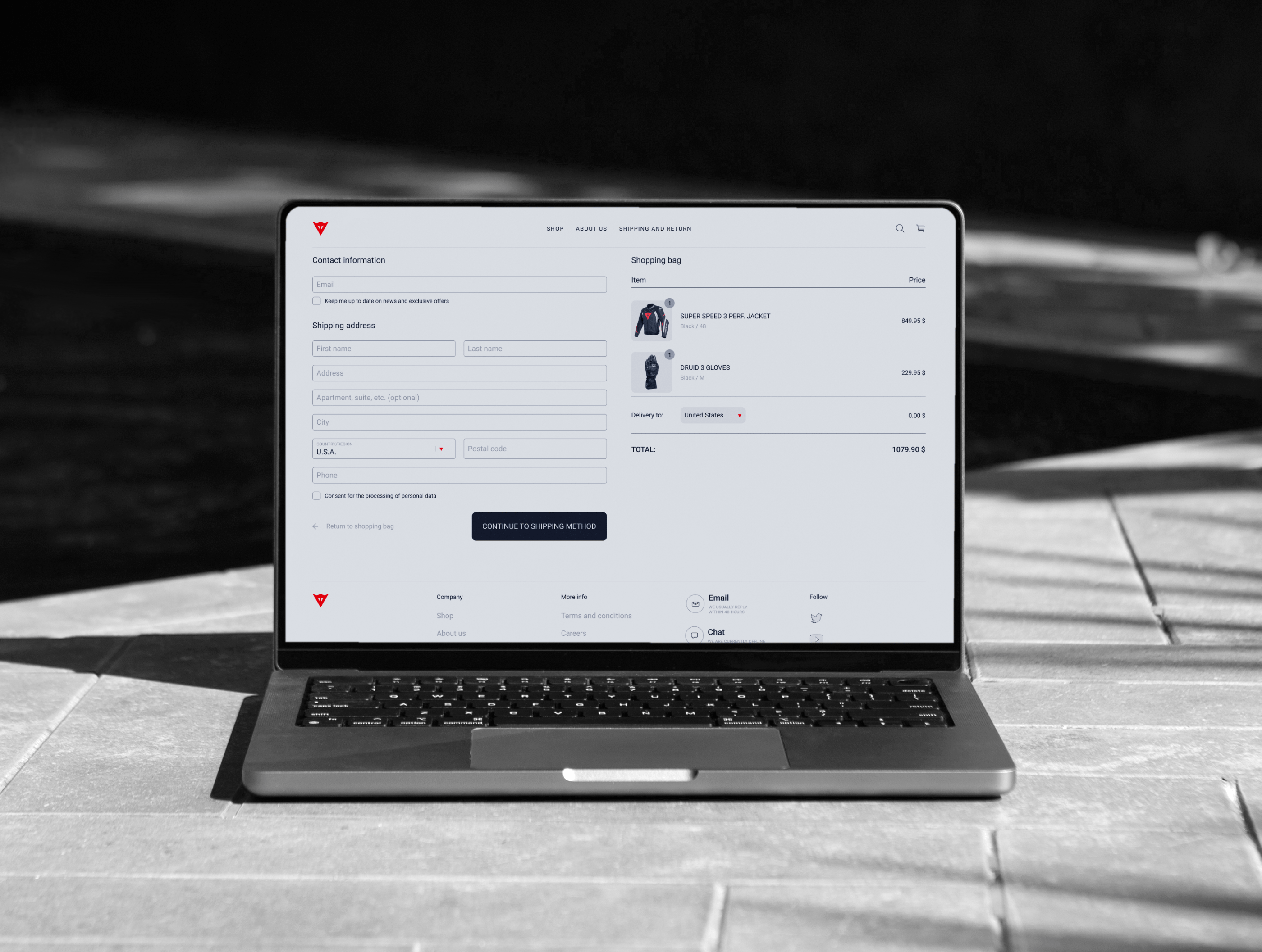 Dainese™ E-commerce redesign — Изображение №8 — Интерфейсы на Dprofile