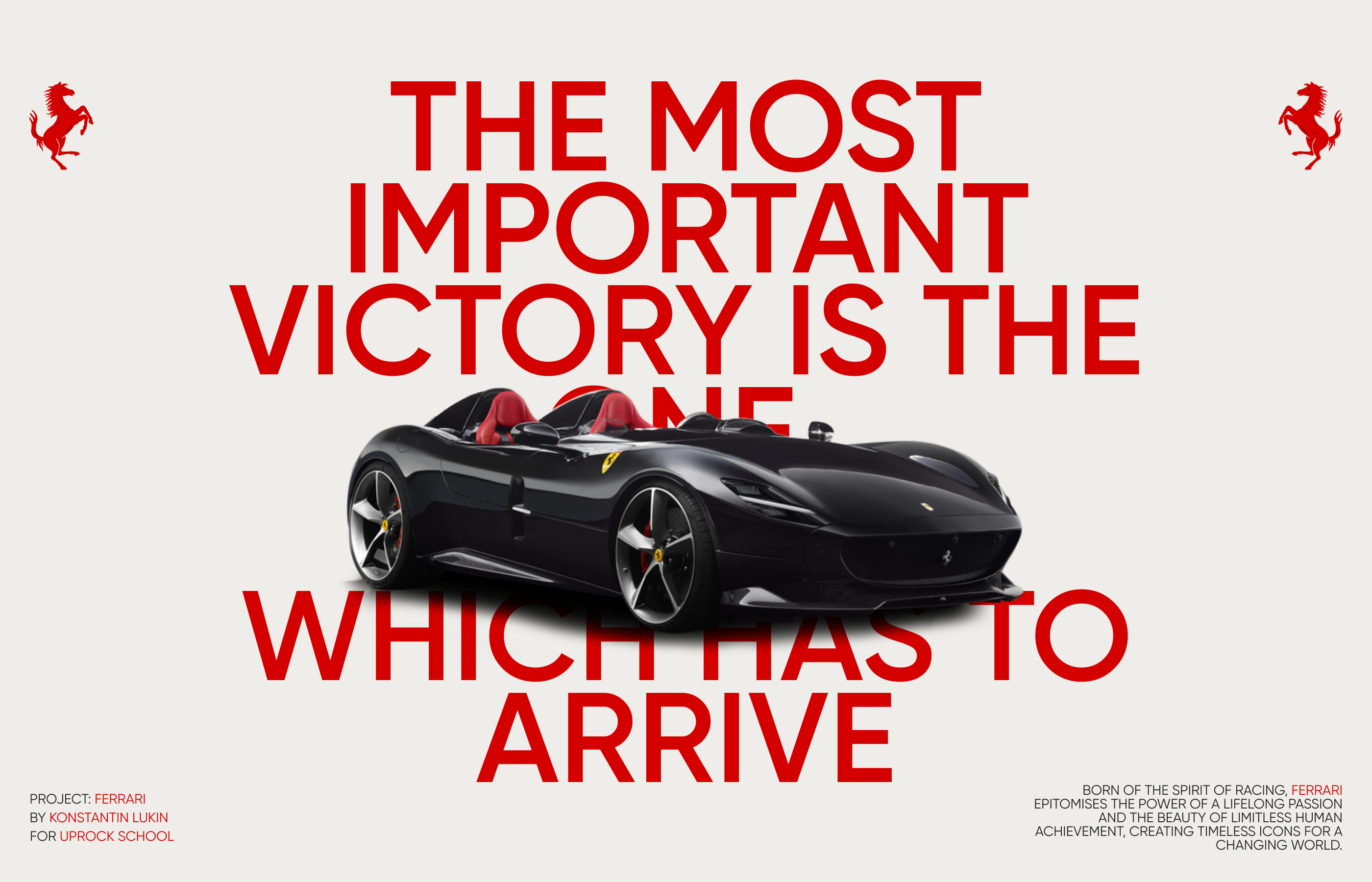 Ferrari | Corporate website — Изображение №1 — Интерфейсы на Dprofile