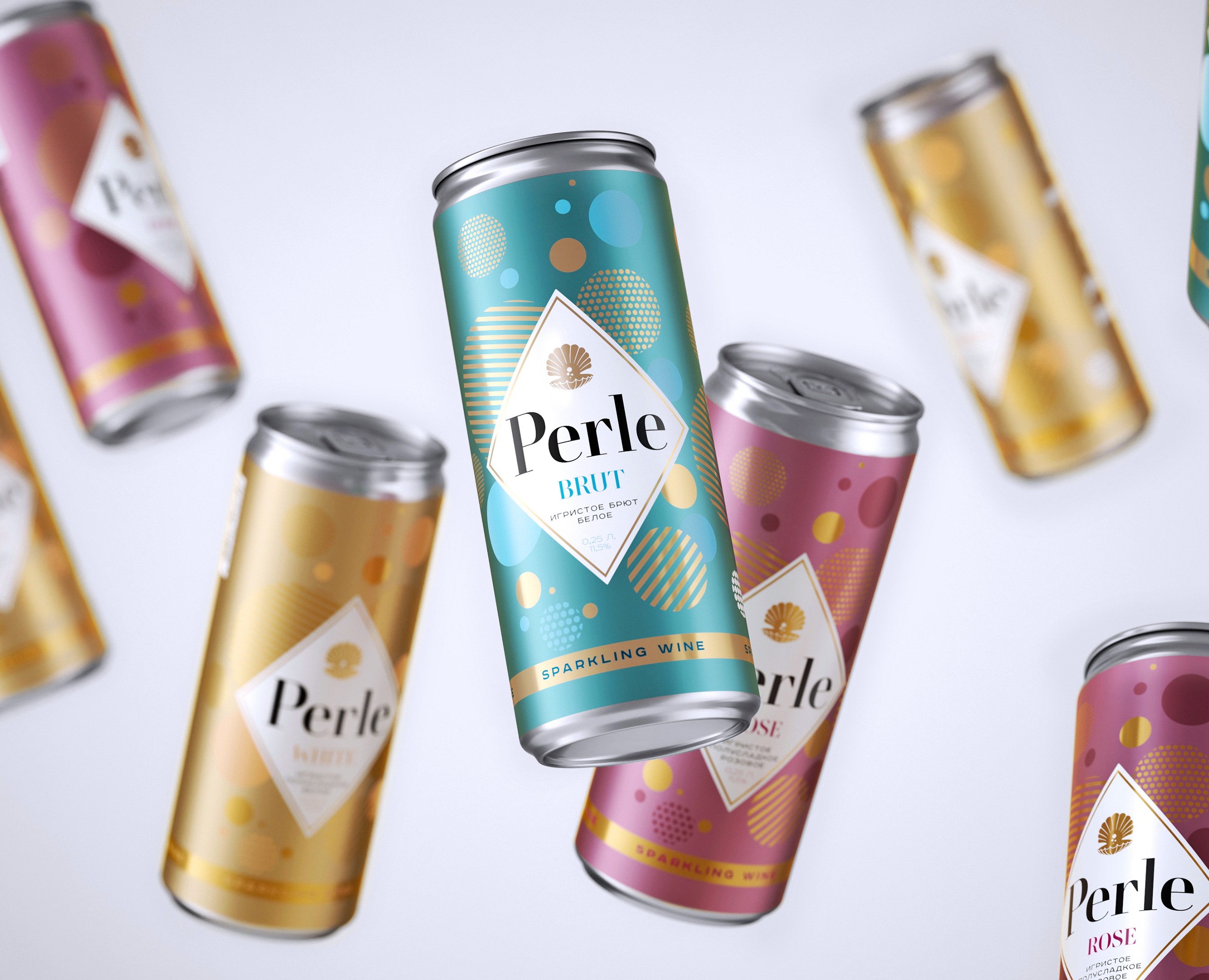 Perle Sparkling wine — Брендинг, Маркетинг на Dprofile