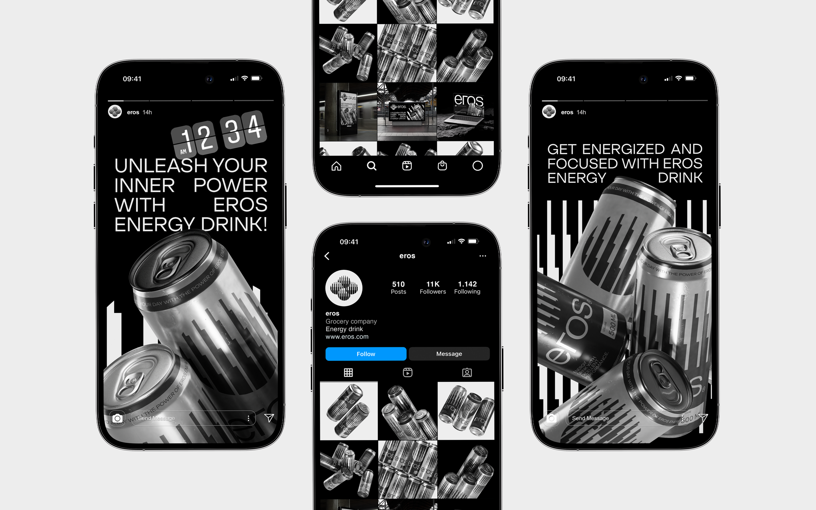 EROS ENERGY DRINK — Изображение №10 — Брендинг на Dprofile