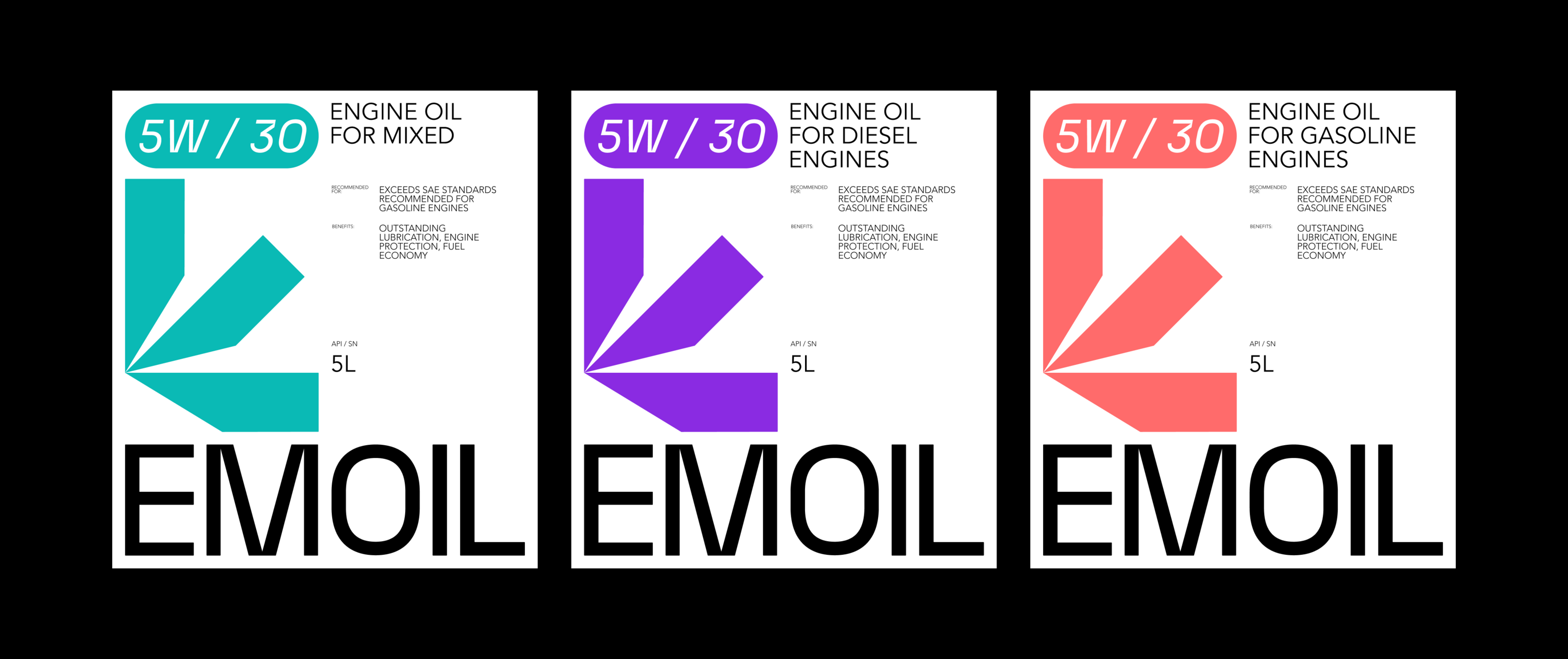 EMOIL machine oil grade — Изображение №6 — Брендинг на Dprofile