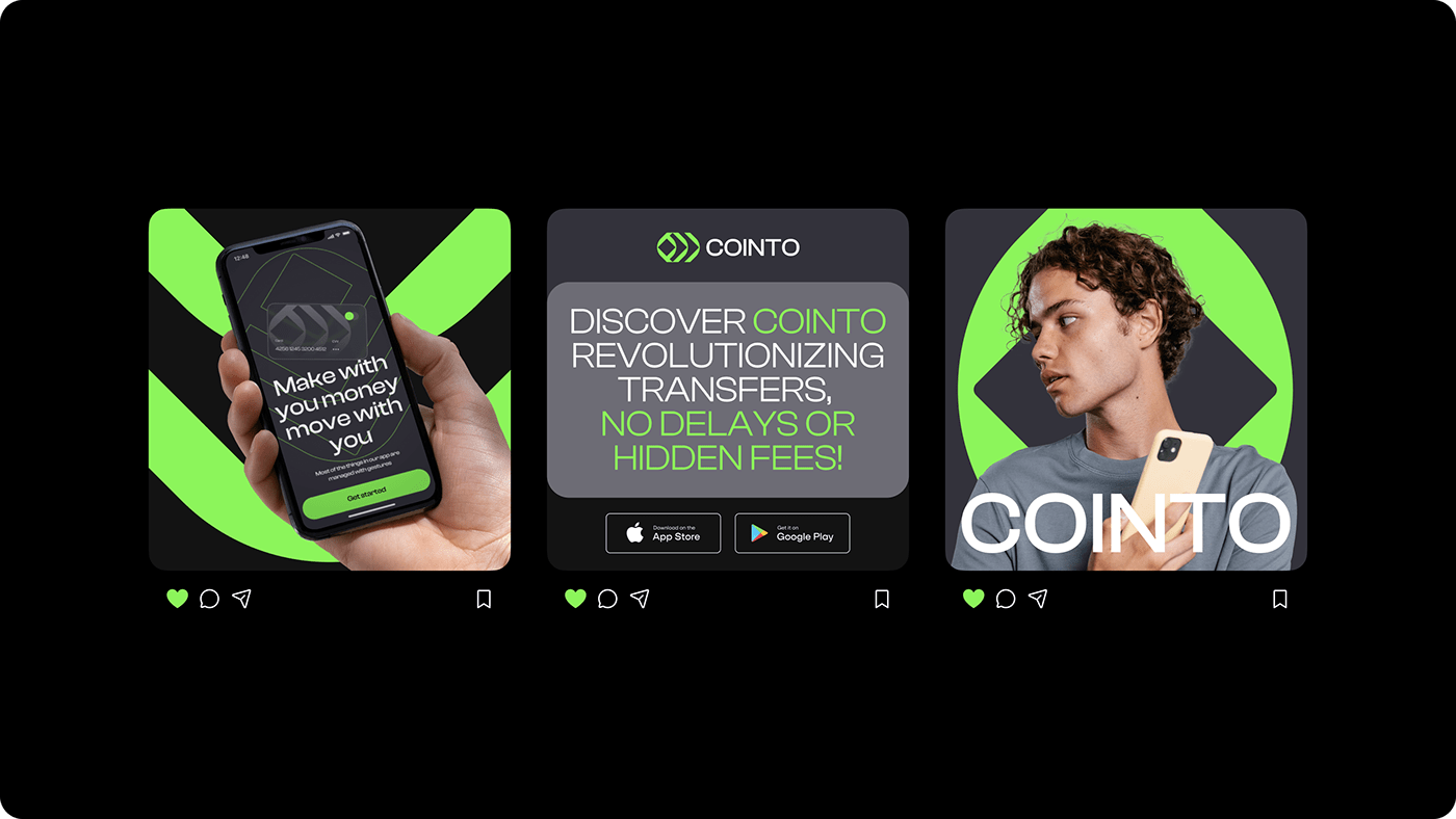 COINTO — Изображение №9 — Интерфейсы, Брендинг на Dprofile