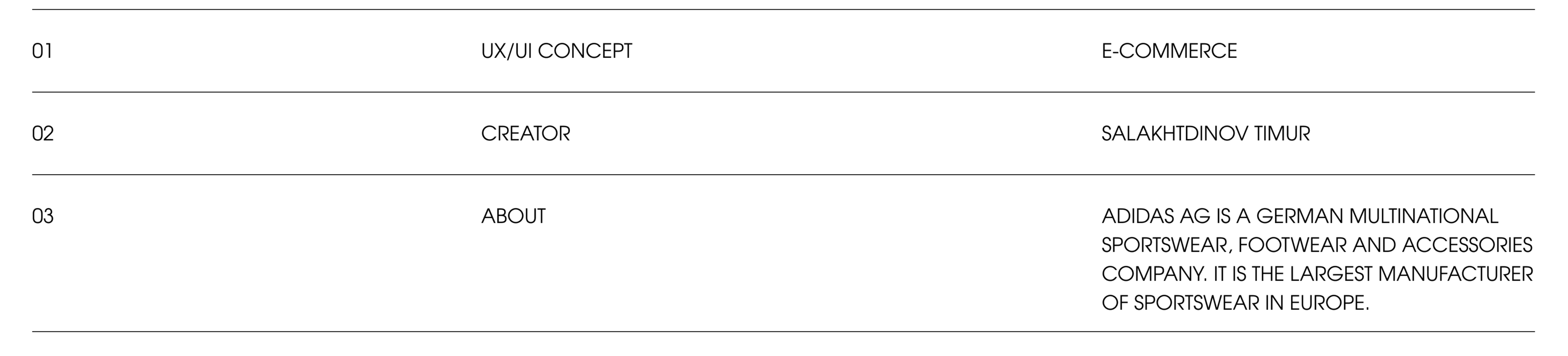 ADIDAS E-Commerce Redesign — Изображение №2 — Интерфейсы на Dprofile