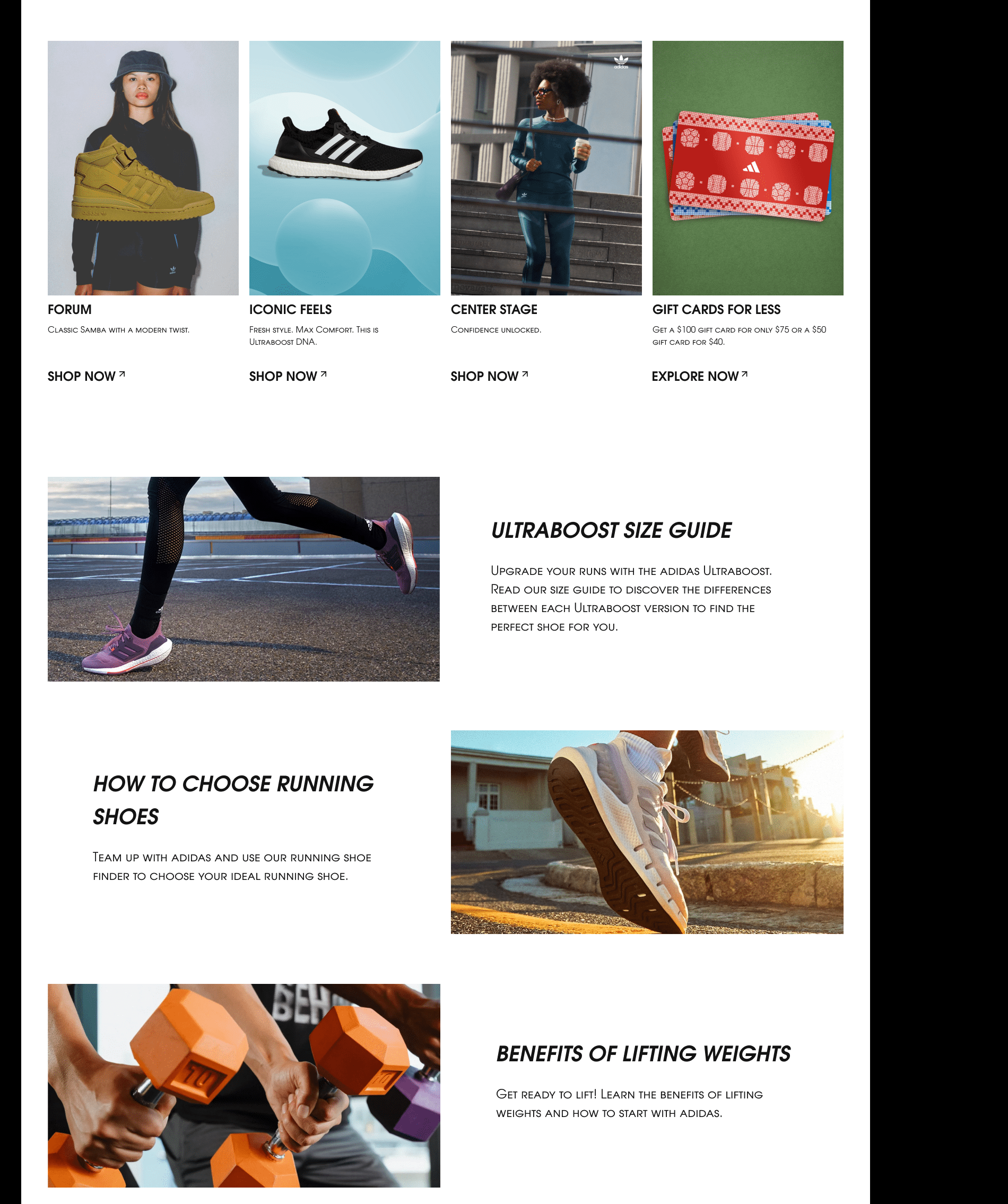 ADIDAS E-Commerce Redesign — Изображение №12 — Интерфейсы на Dprofile