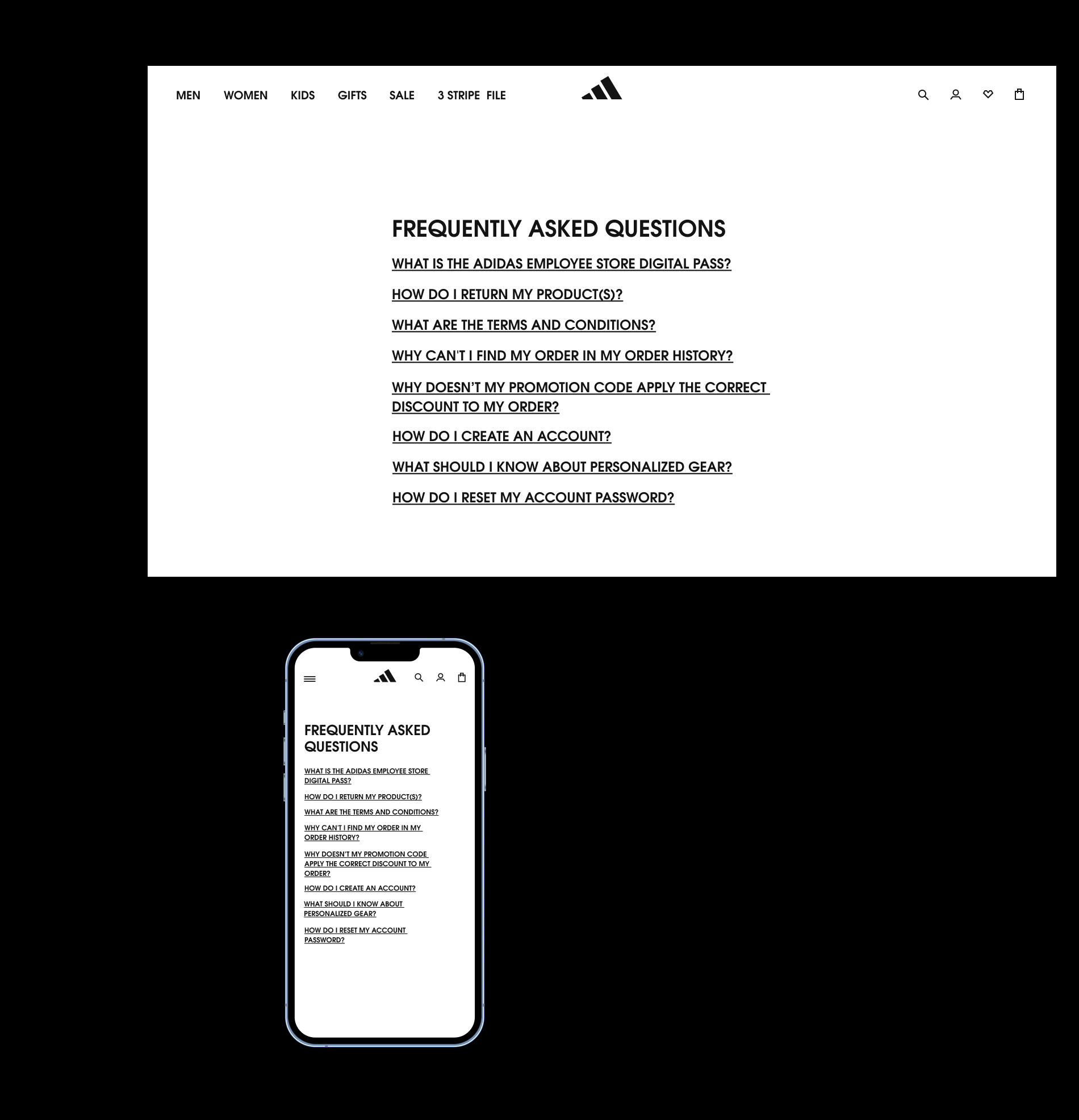 ADIDAS E-Commerce Redesign — Изображение №14 — Интерфейсы на Dprofile