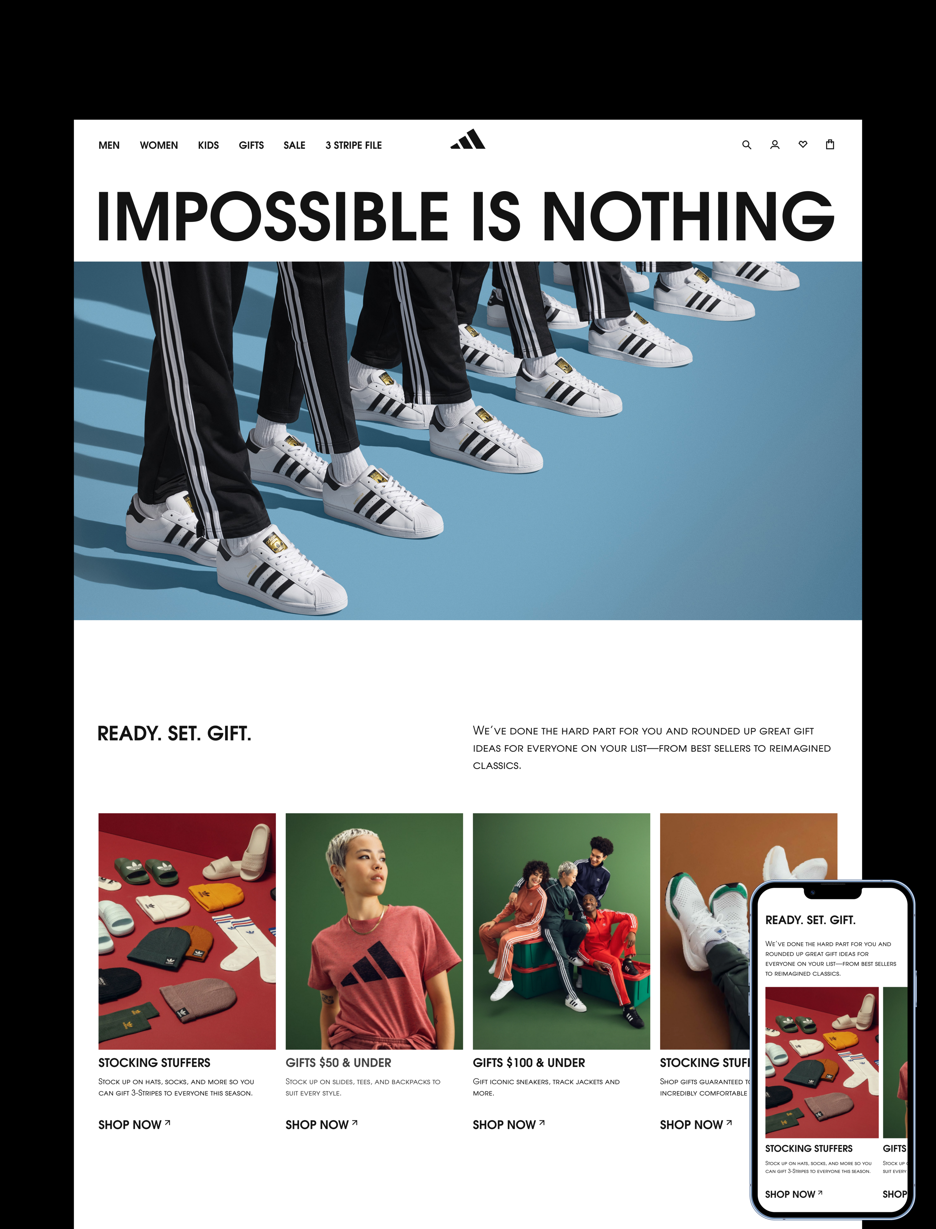 ADIDAS E-Commerce Redesign — Изображение №4 — Интерфейсы на Dprofile