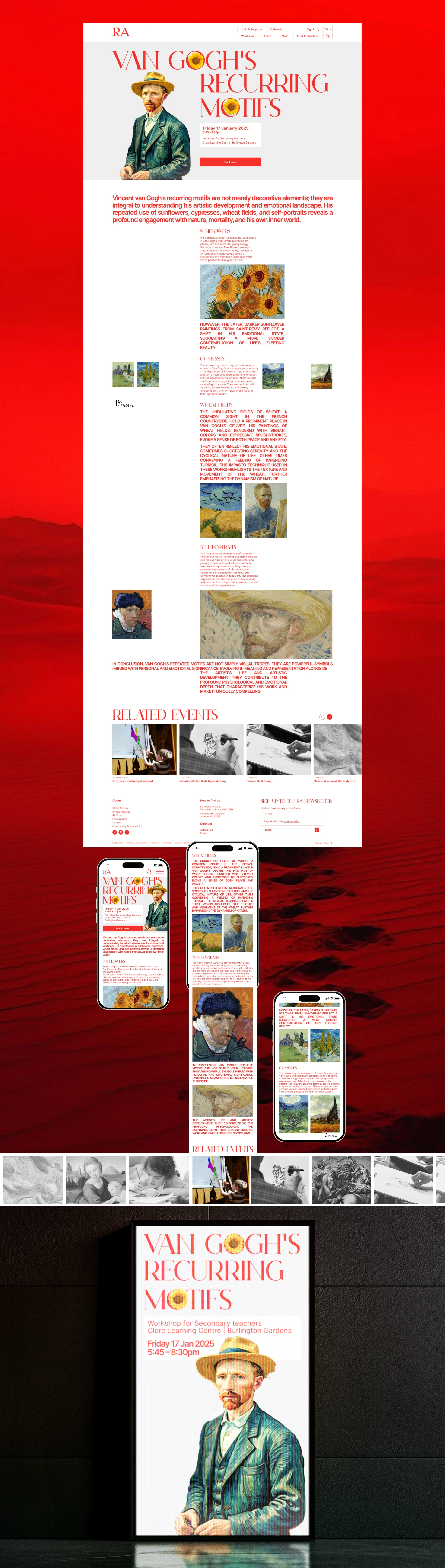 Royal Academy — Изображение №4 — Интерфейсы, Графика на Dprofile