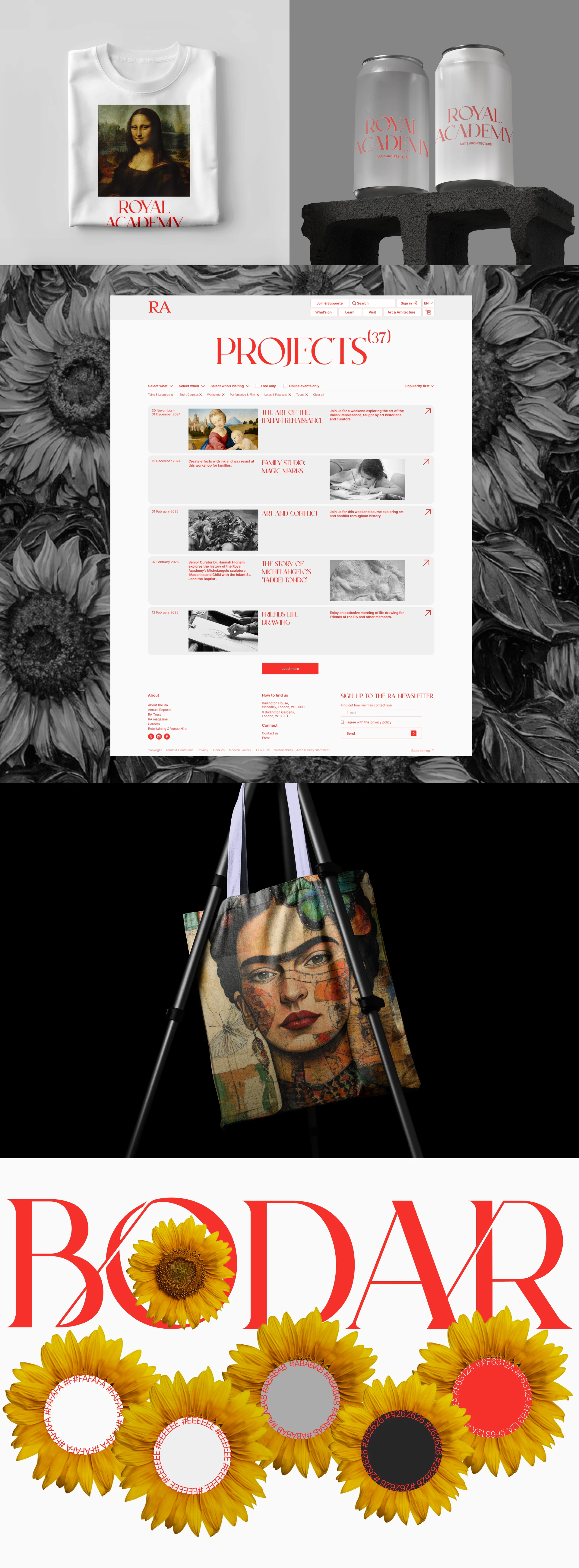 Royal Academy — Изображение №3 — Интерфейсы, Графика на Dprofile