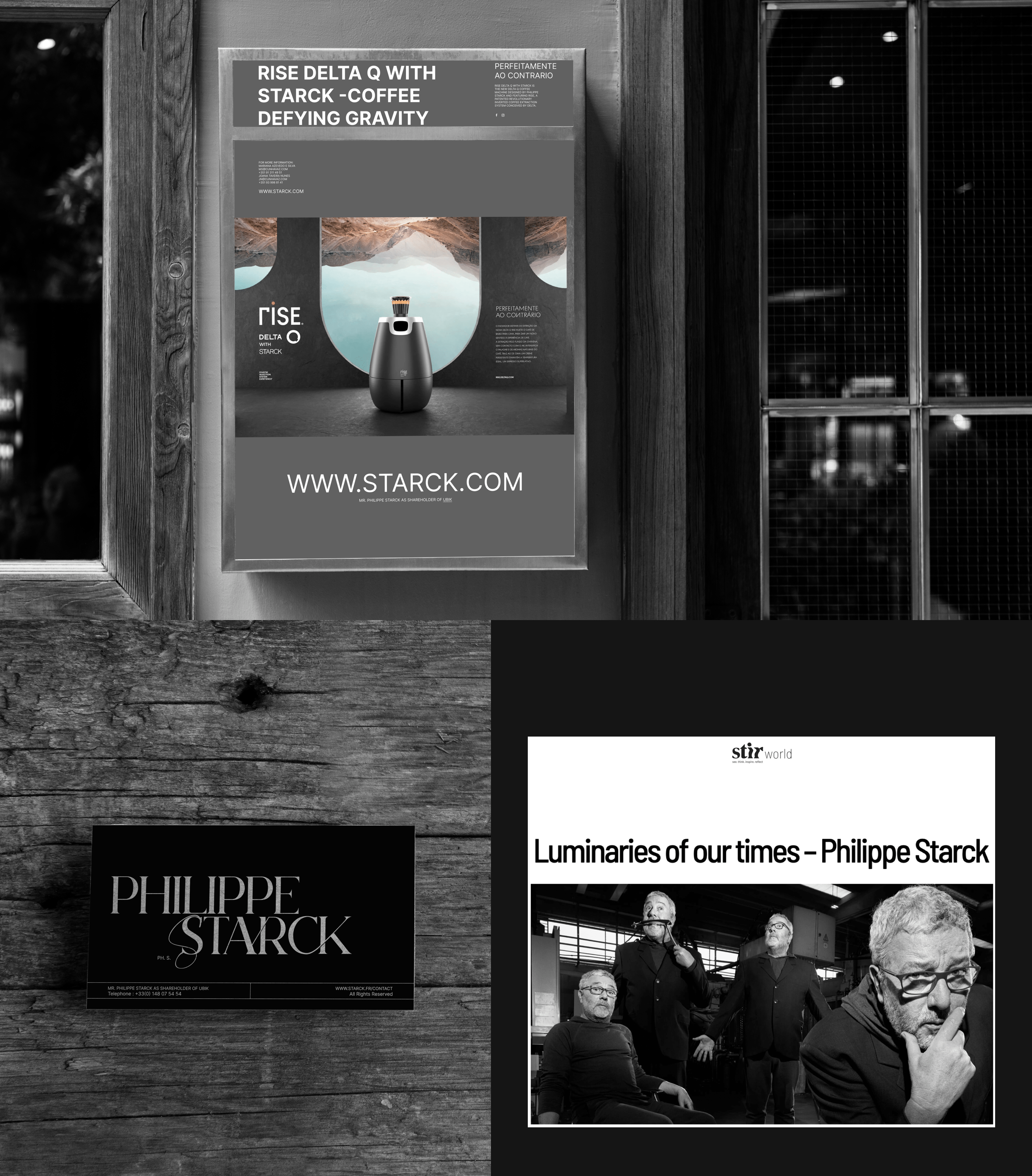 Ph Starck on Behance Website Redesign — Изображение №6 — Интерфейсы, Графика на Dprofile