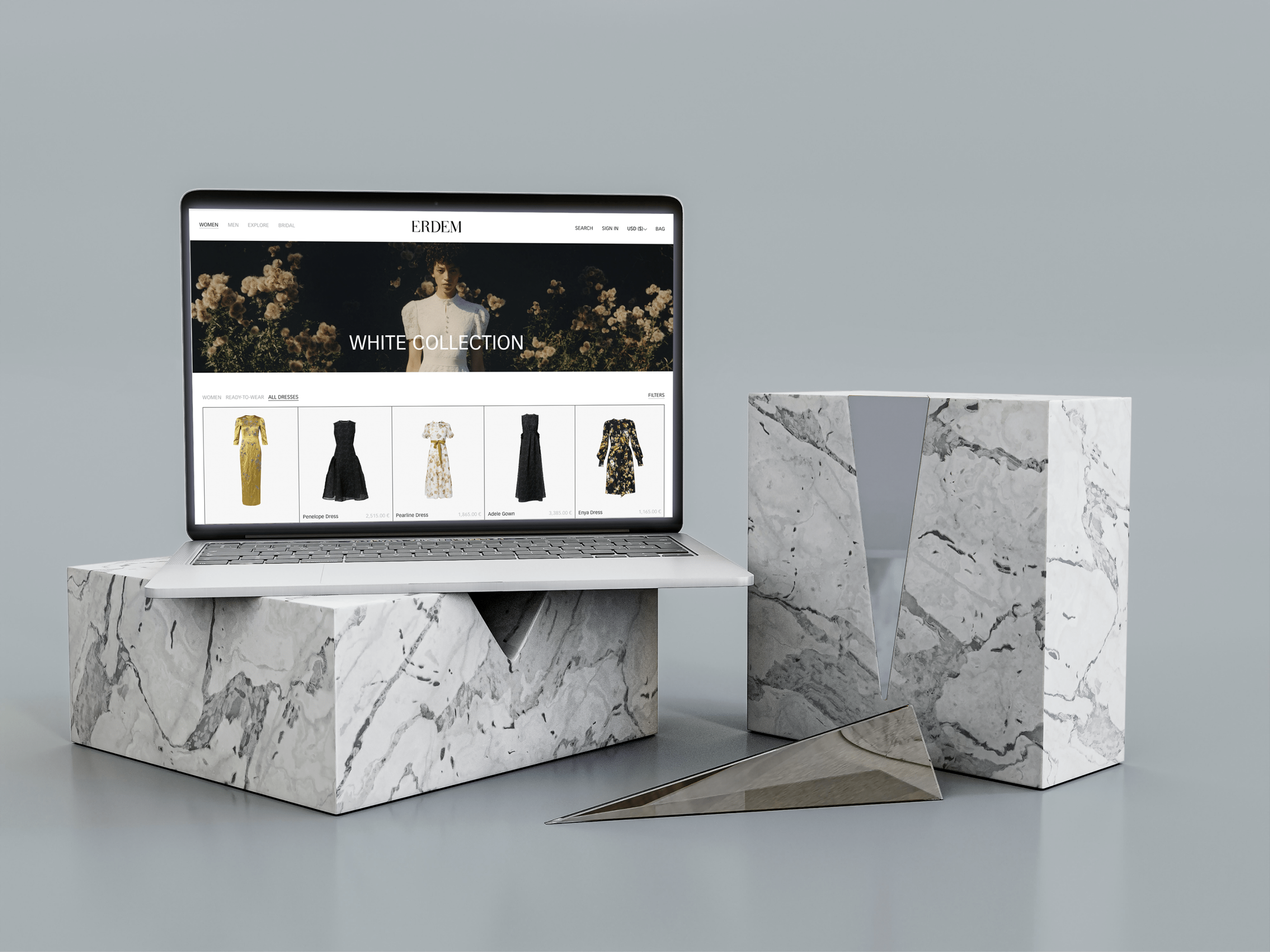 ERDEM — Website redesign 2022 — Изображение №7 — Интерфейсы, Графика на Dprofile