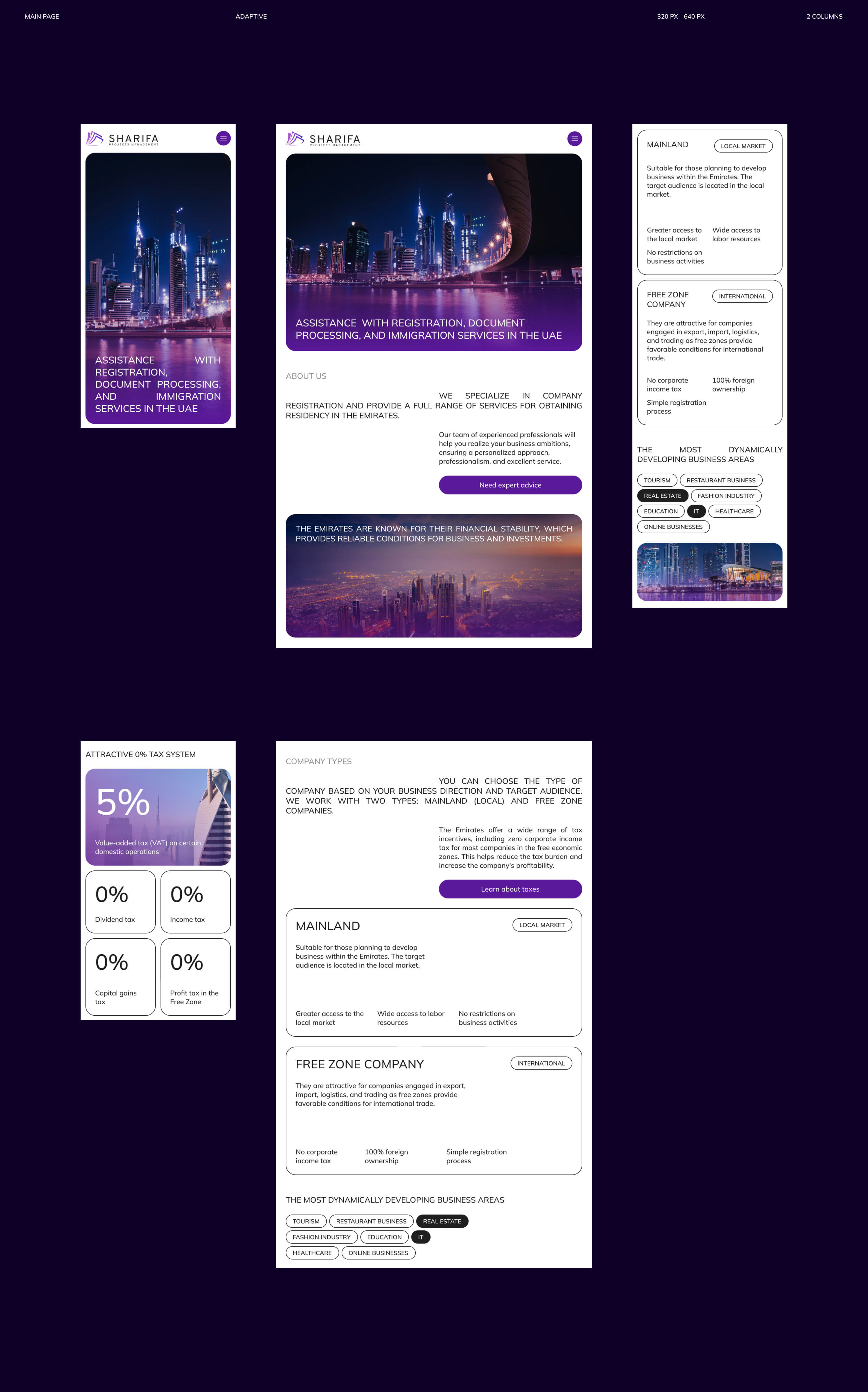 Sharifa — Изображение №4 — Интерфейсы, Брендинг на Dprofile