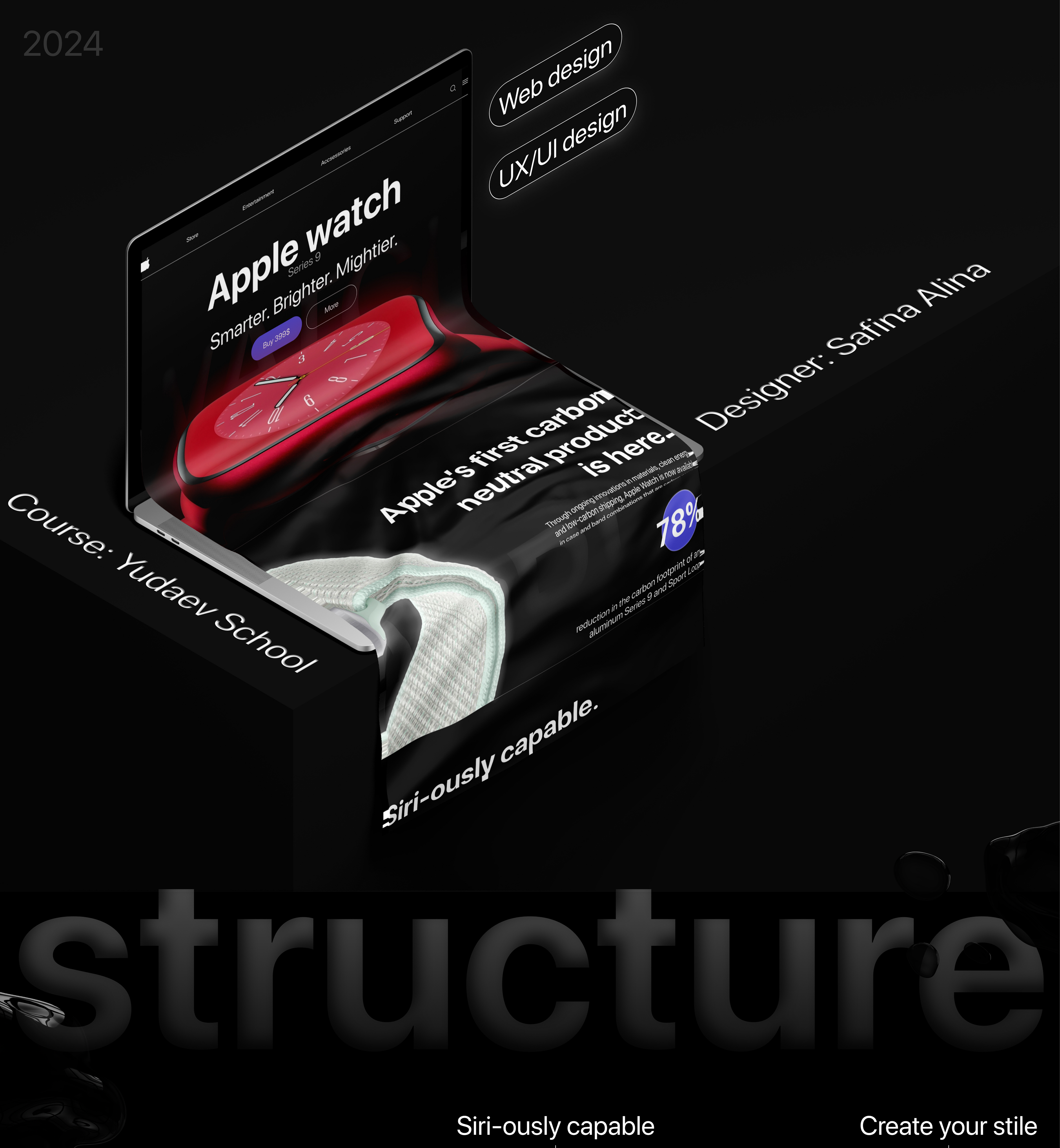 regesign/apple watch — Изображение №1 — Интерфейсы, Брендинг на Dprofile