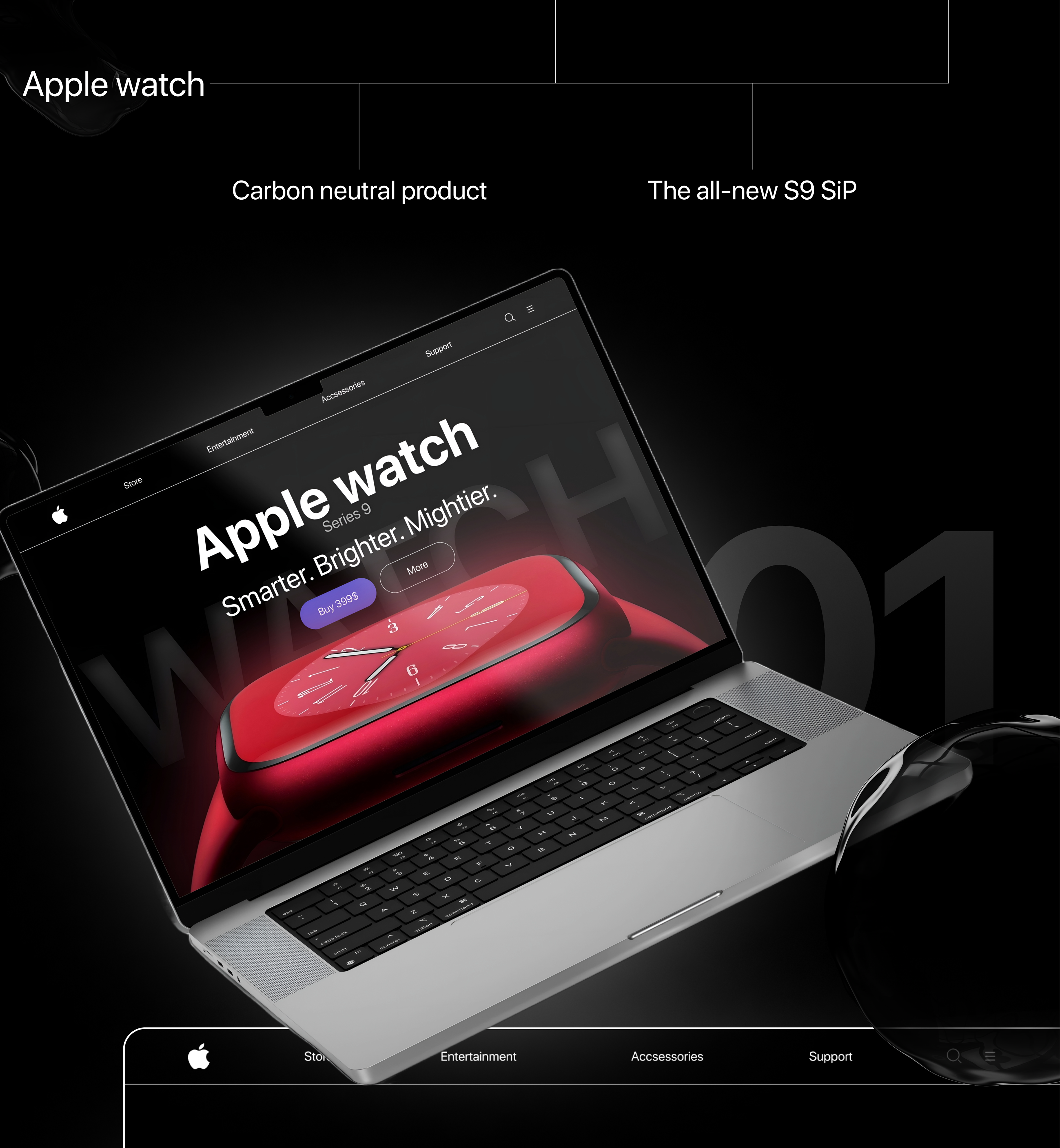 regesign/apple watch — Изображение №2 — Интерфейсы, Брендинг на Dprofile