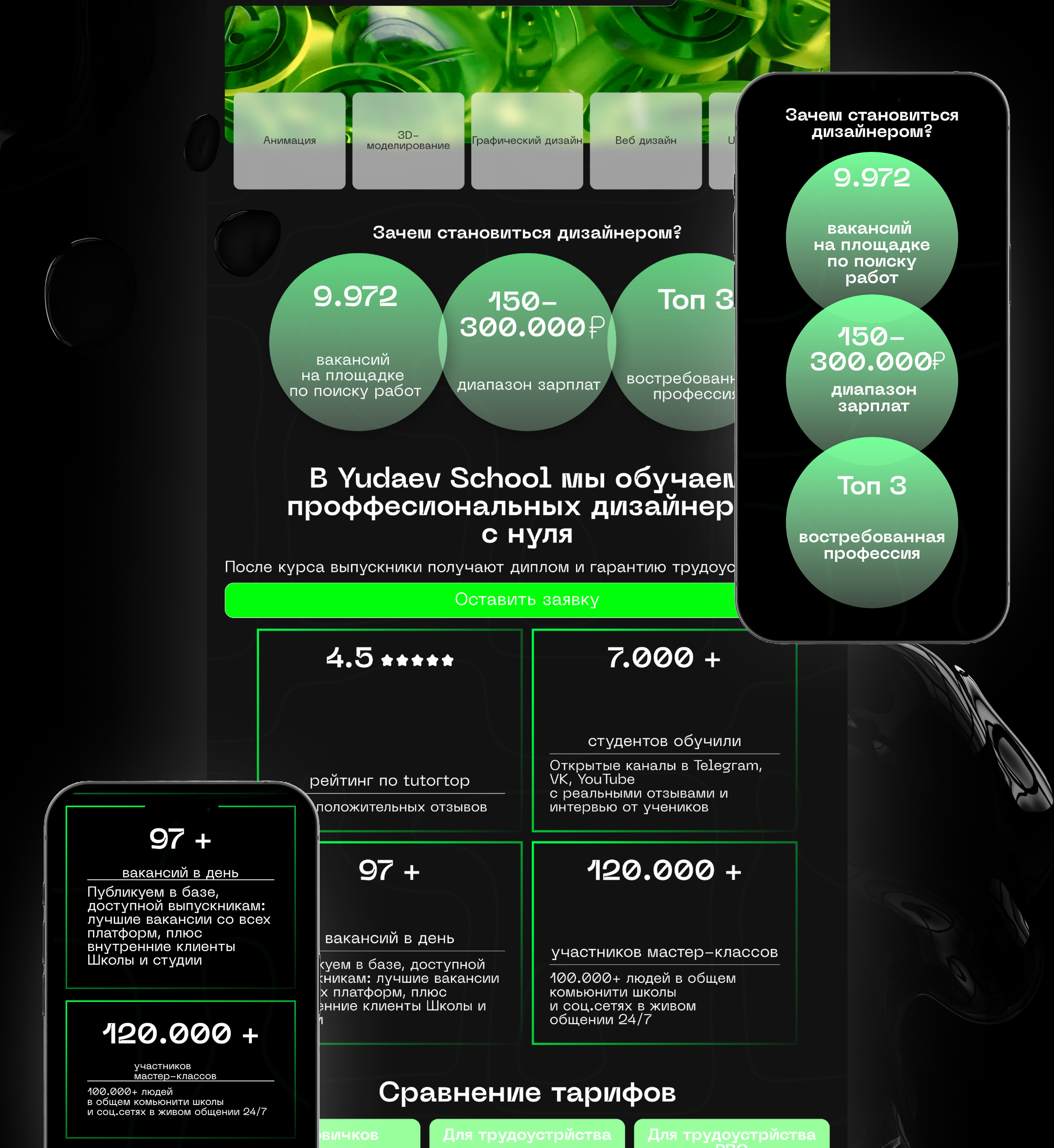 regesign/yudaev school — Изображение №7 — Интерфейсы, Брендинг на Dprofile