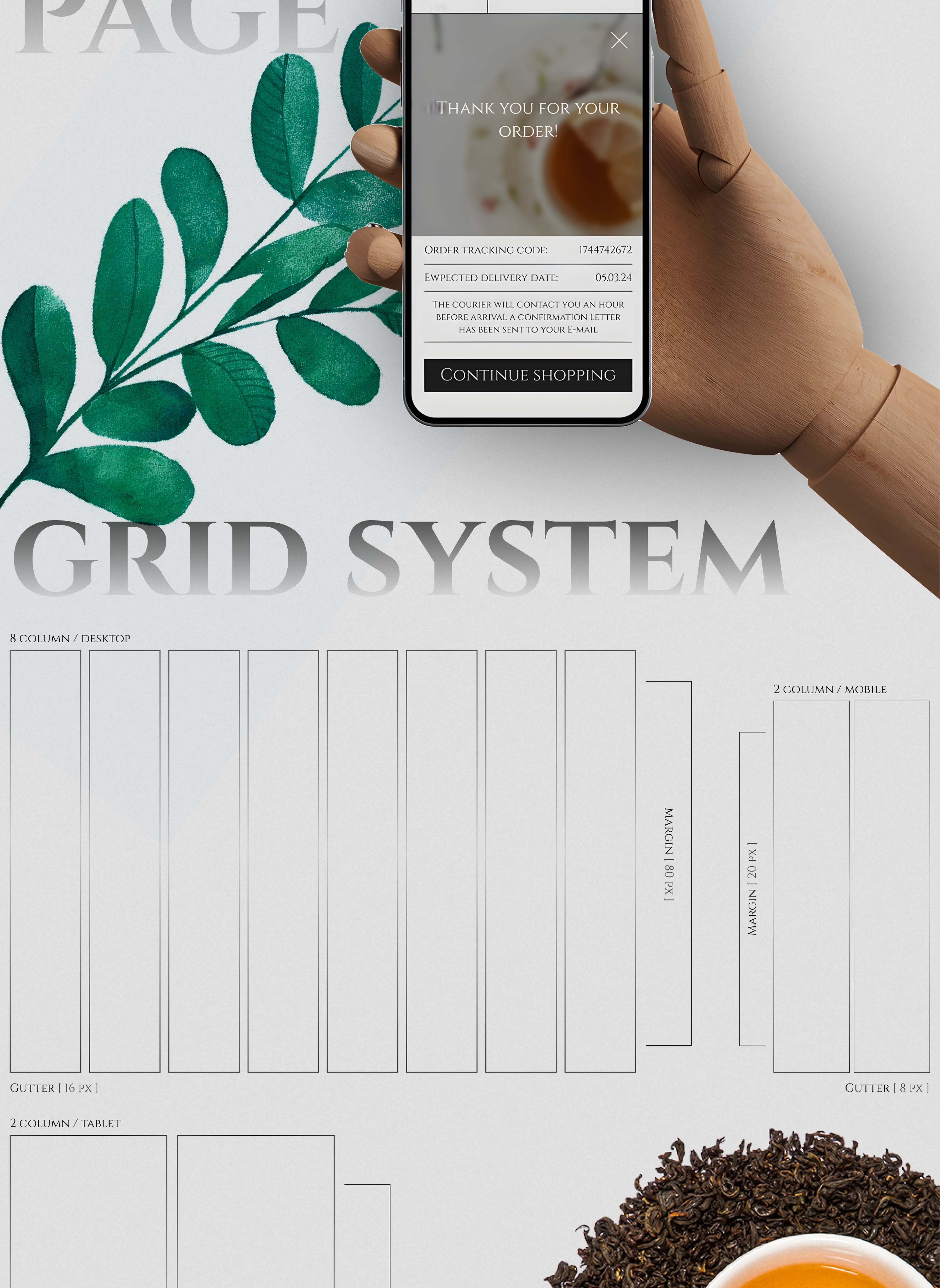 design concept/online tea shop — Изображение №8 — Интерфейсы, Маркетинг на Dprofile
