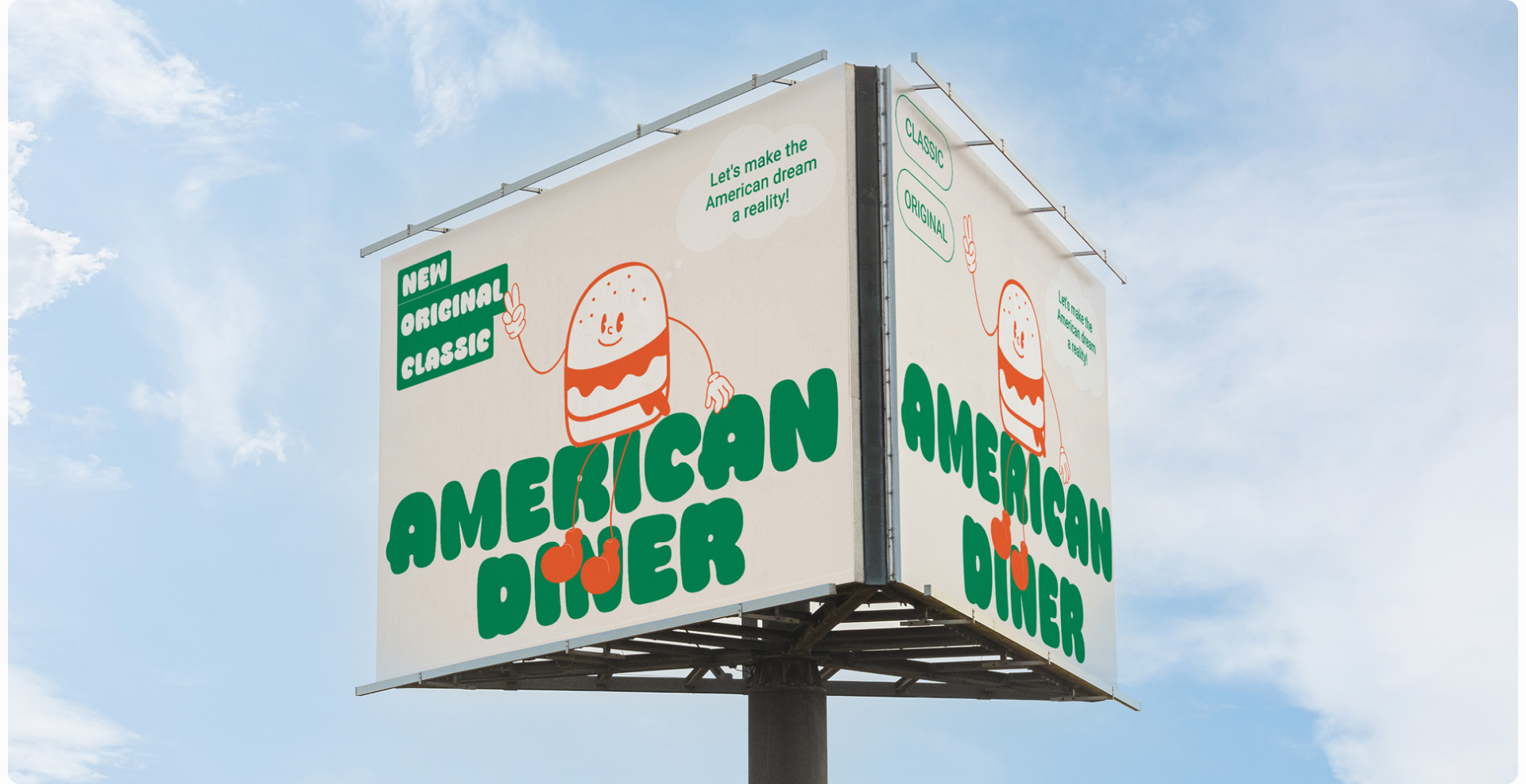American Diner | Landing page — Изображение №7 — Интерфейсы на Dprofile