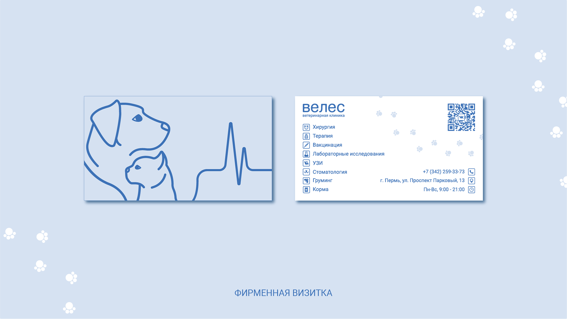 Ветеринарная клиника "Велес" — Изображение №9 — Брендинг, Иллюстрация на Dprofile