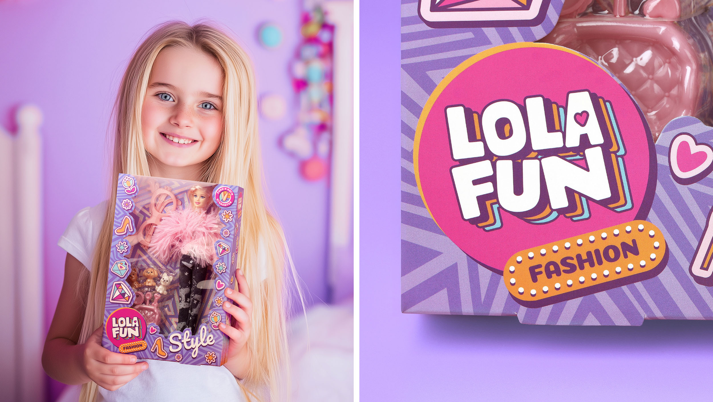 LolaFun: Бренд игрушек для ярких эмоций и веселья — Изображение №3 — Брендинг на Dprofile