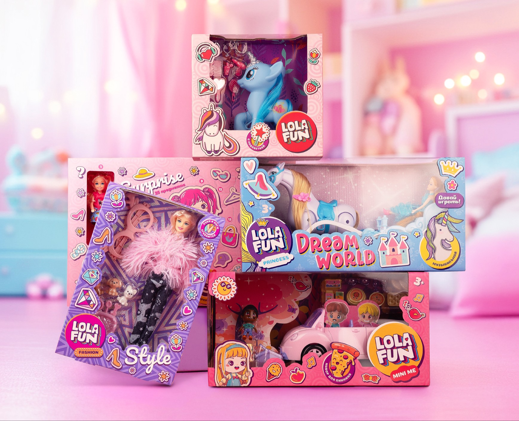 LolaFun: Бренд игрушек для ярких эмоций и веселья на Dprofile