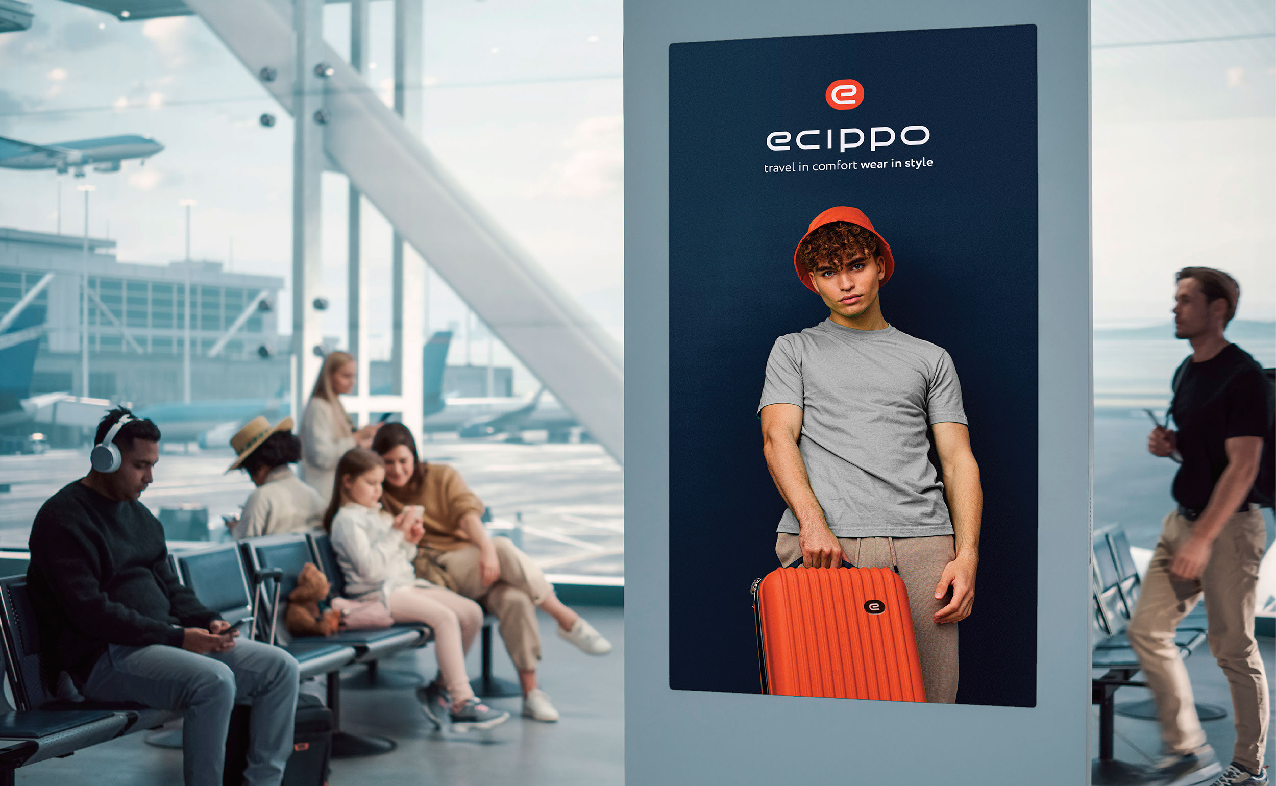 The smart luggage brand Ecippo — Изображение №7 — Брендинг на Dprofile