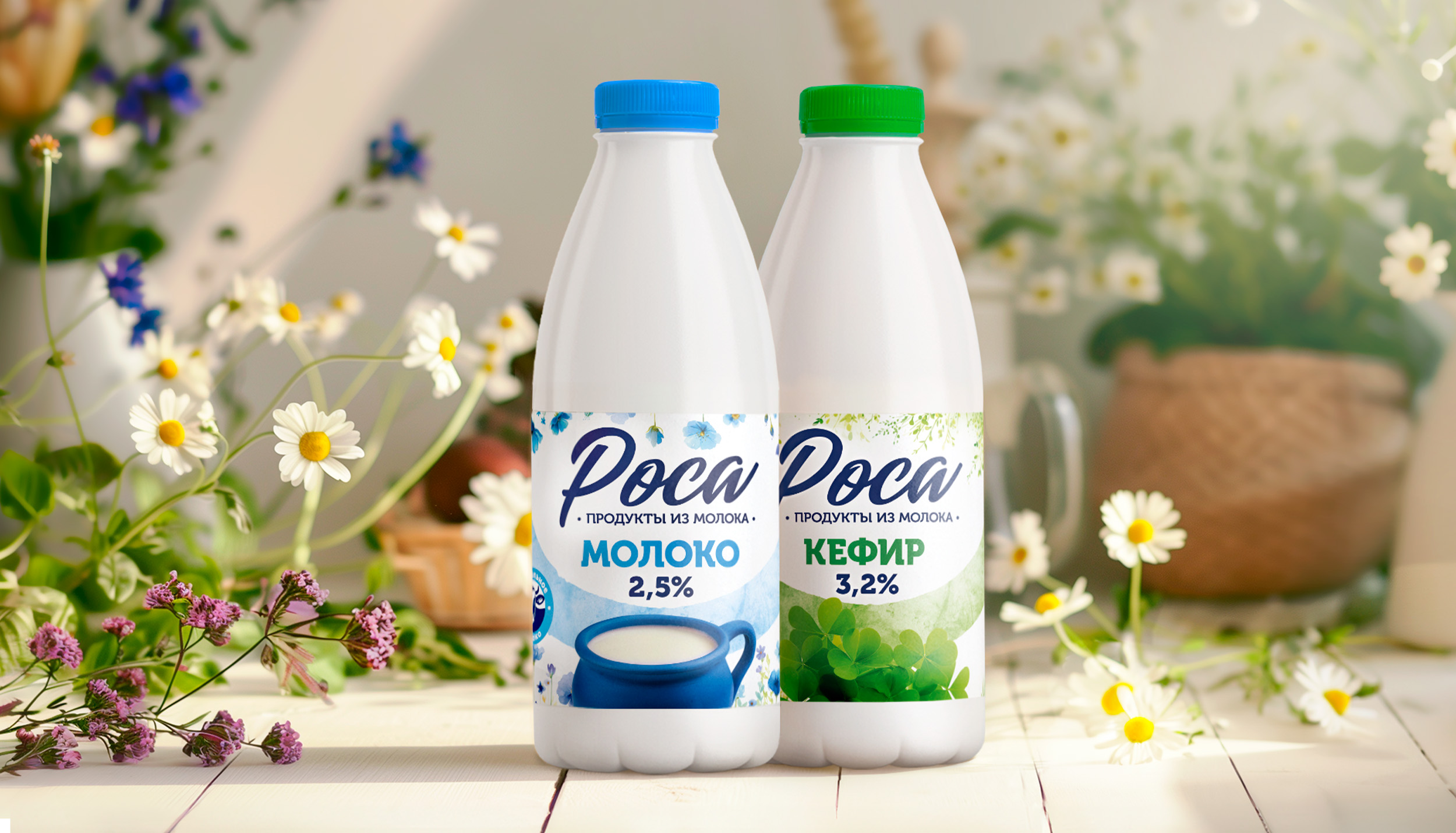 Масштабный редизайн бренда молочной продукции «Роса» — Изображение №4 — Брендинг, Маркетинг на Dprofile