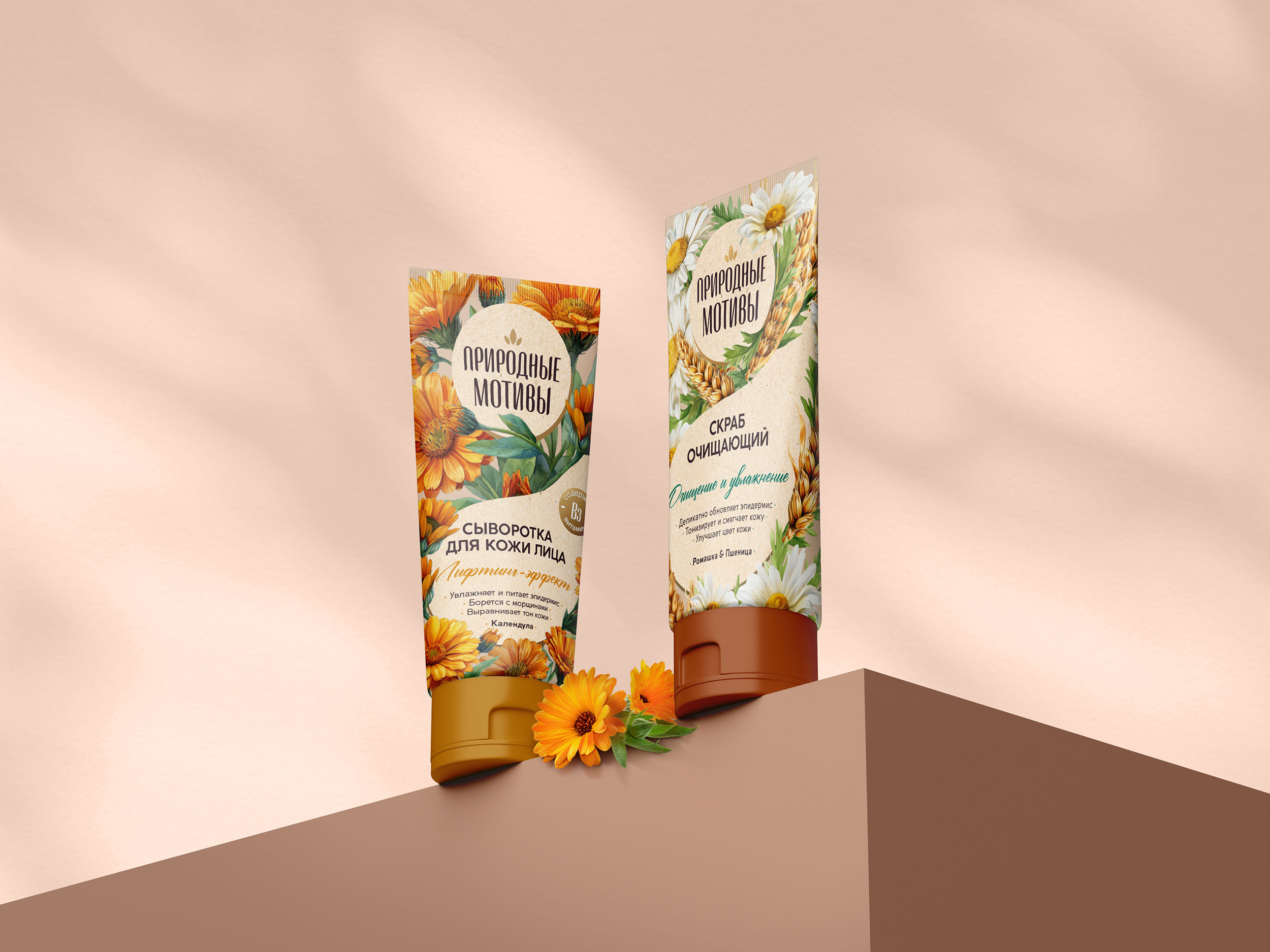 Разработка бренда натуральной косметики «Природные мотивы» — Изображение №2 — Брендинг на Dprofile