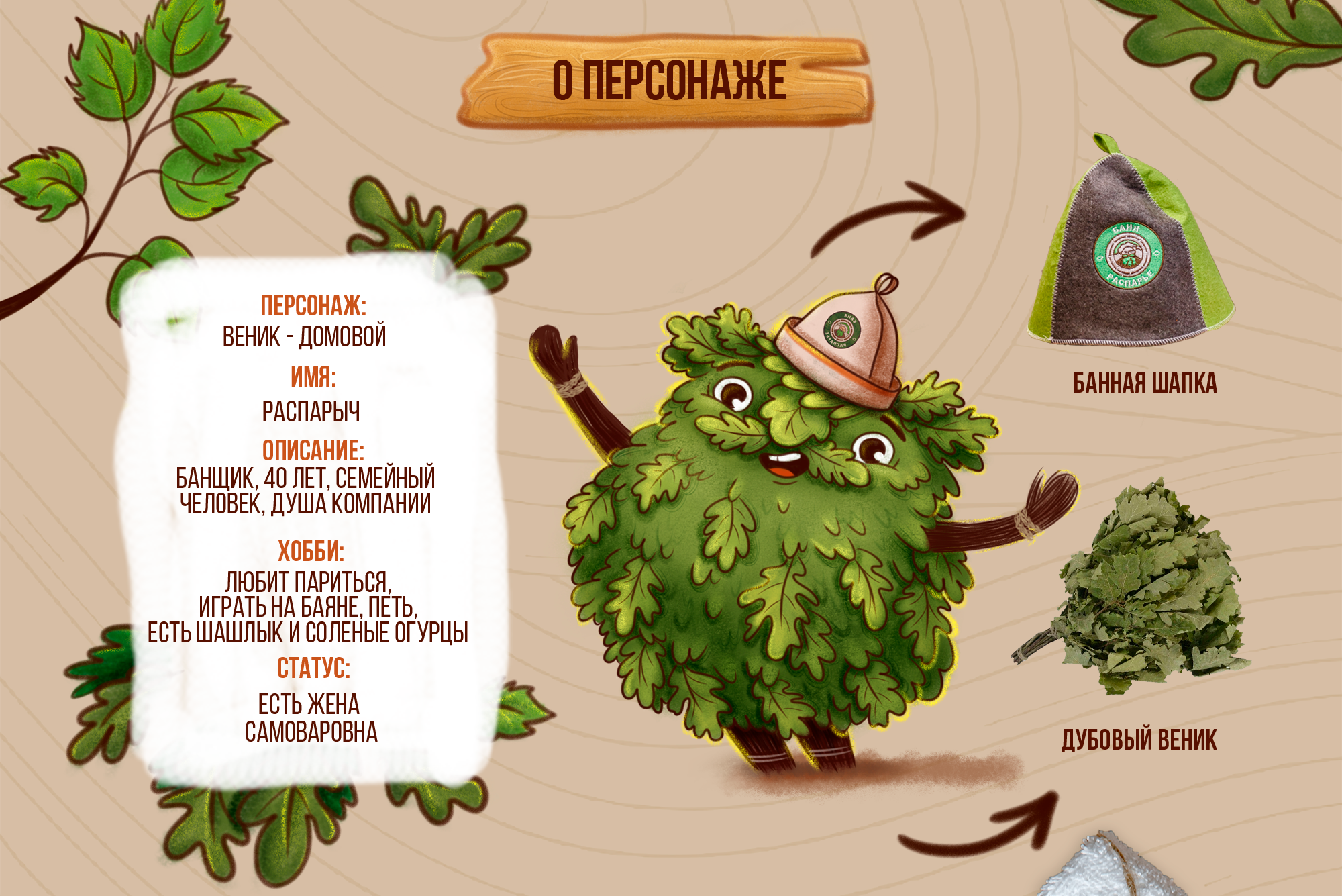 Бренд-персонаж для бани — Изображение №2 — Иллюстрация на Dprofile