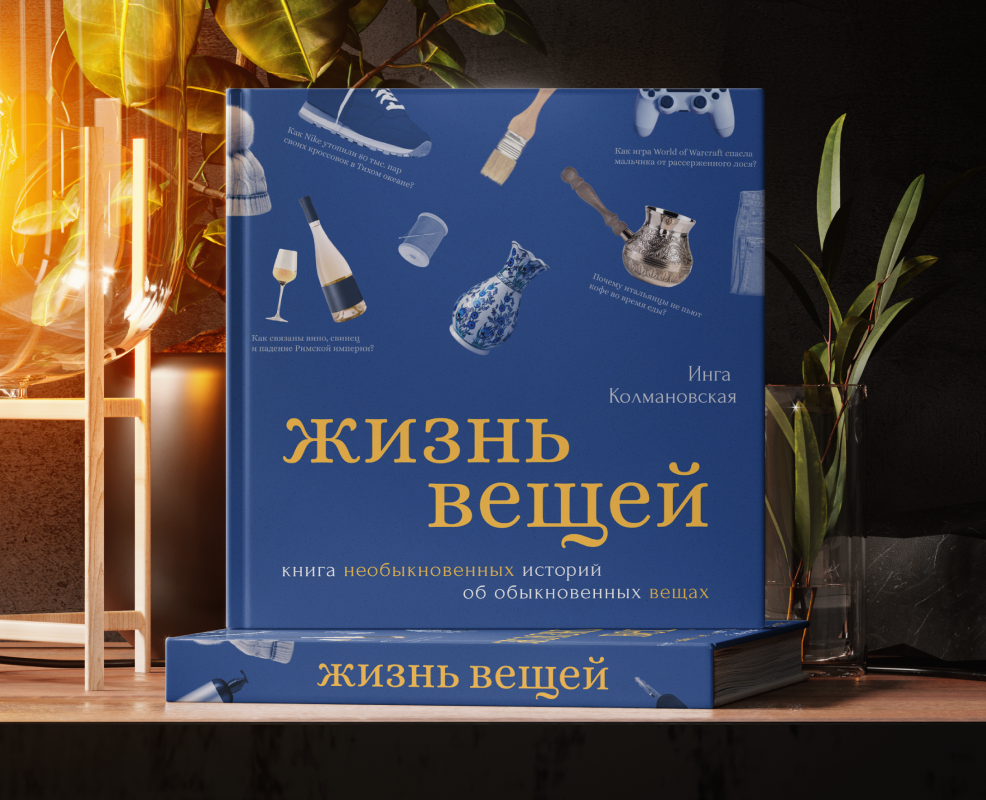 Дизайн-проект книги «Жизнь вещей». Верстка, обложка. — Иллюстрация, Графика на Dprofile