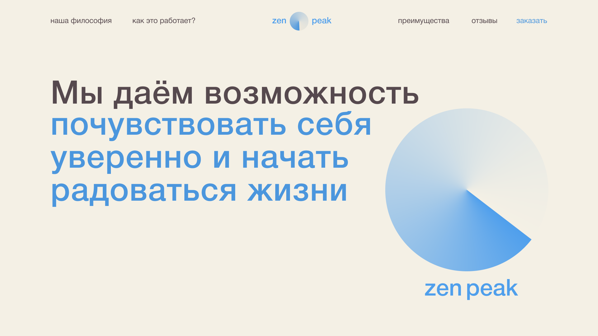 Лендинг для пластырей ZenPeak — Изображение №9 — Интерфейсы, Брендинг на Dprofile