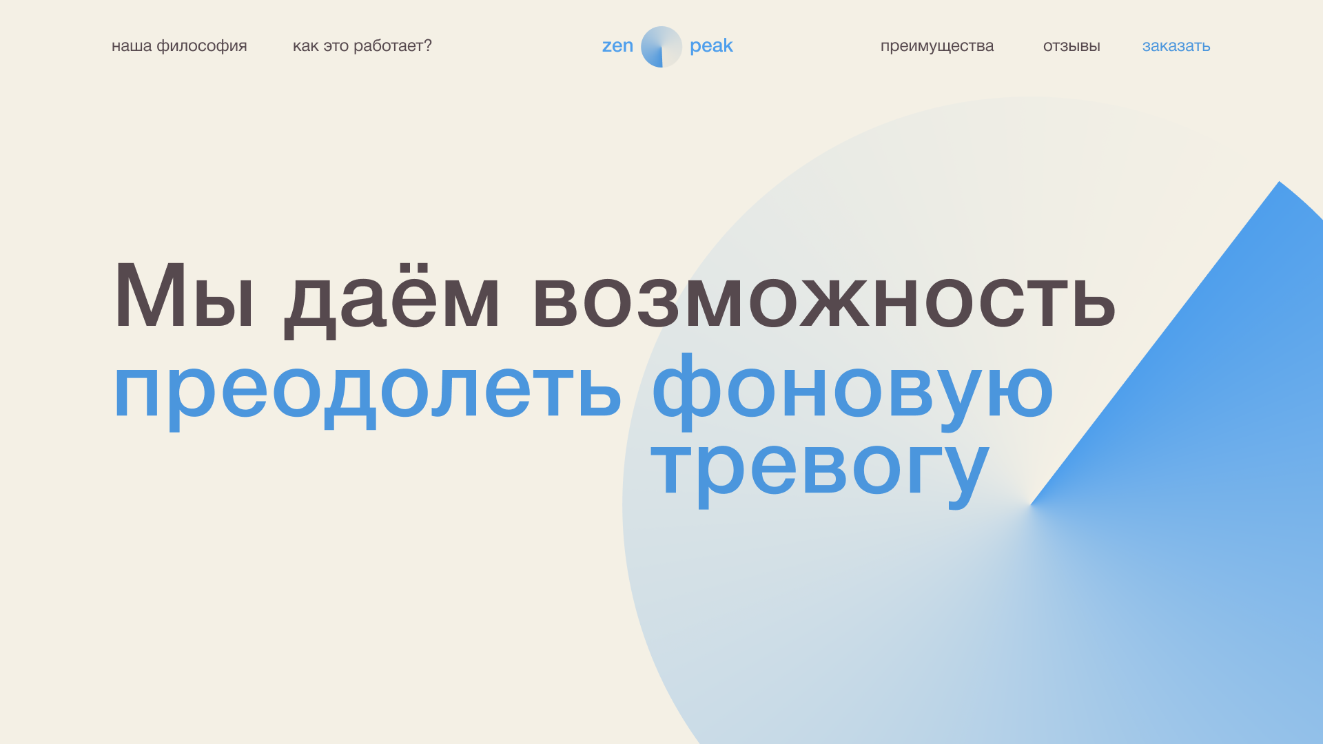 Лендинг для пластырей ZenPeak — Изображение №8 — Интерфейсы, Брендинг на Dprofile