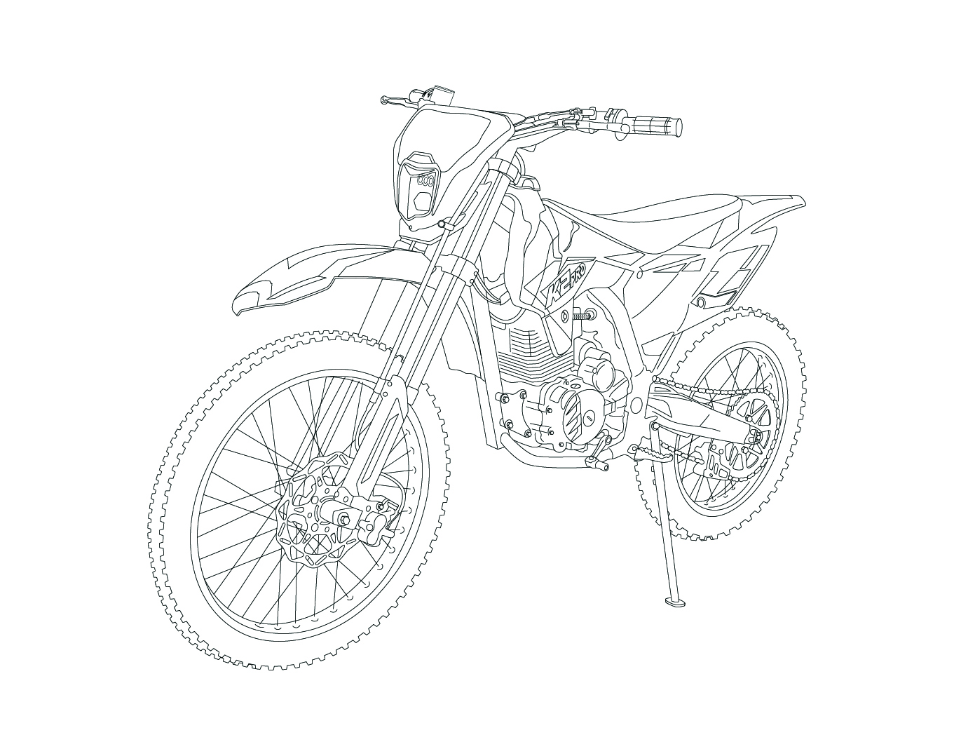 Customfactory. Обои с мотоциклом. — Изображение №3 — Иллюстрация, Маркетинг на Dprofile