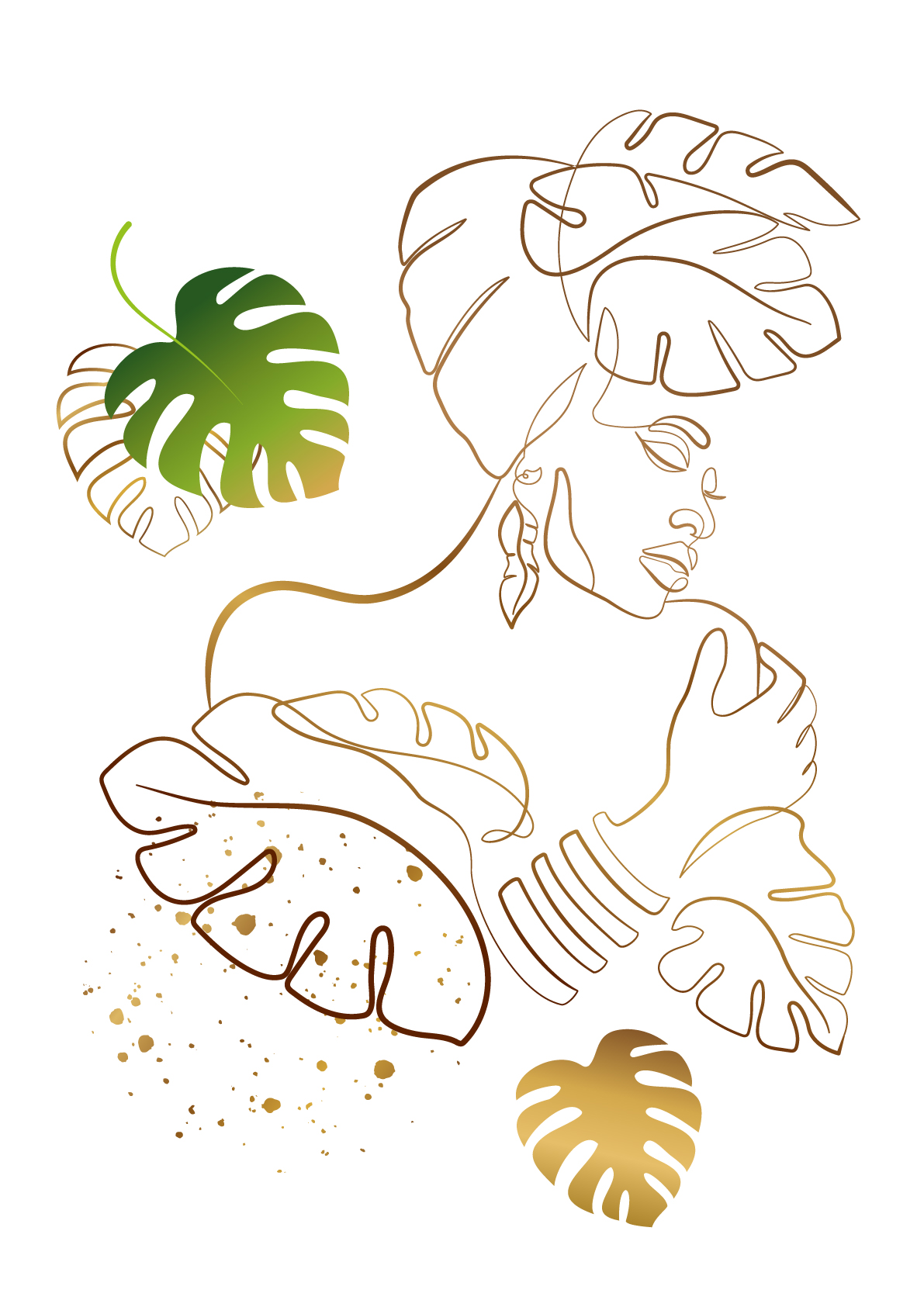 Африканские девушки. — Изображение №5 — Иллюстрация, Маркетинг на Dprofile