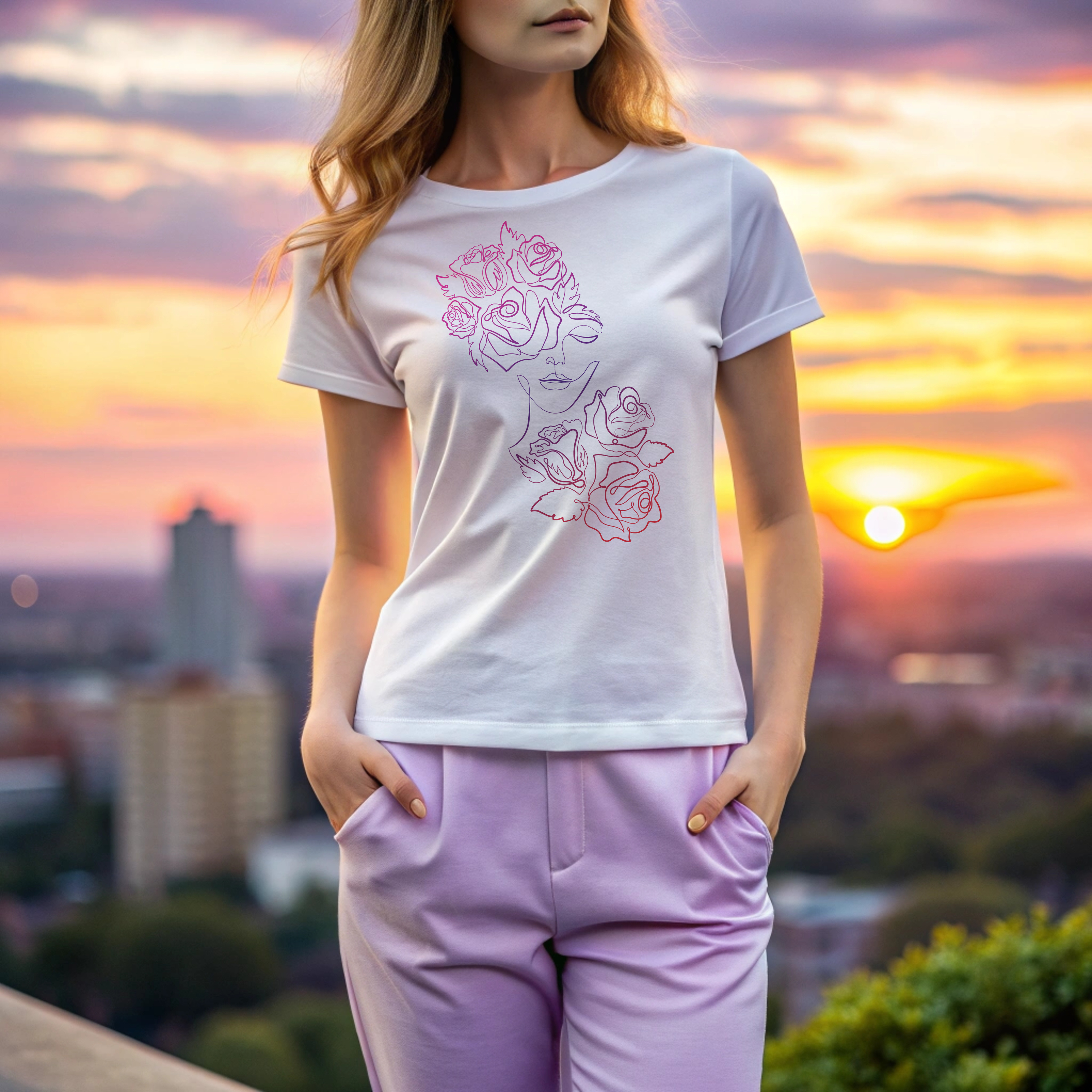 Девушка - цветок. — Изображение №2 — Иллюстрация, Маркетинг на Dprofile