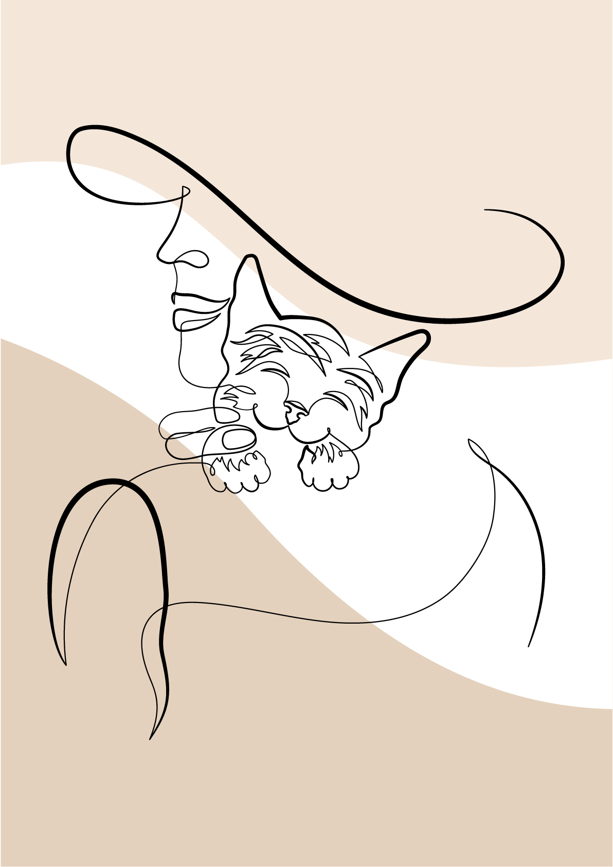 Коты и кошки. — Изображение №17 — Иллюстрация, Маркетинг на Dprofile