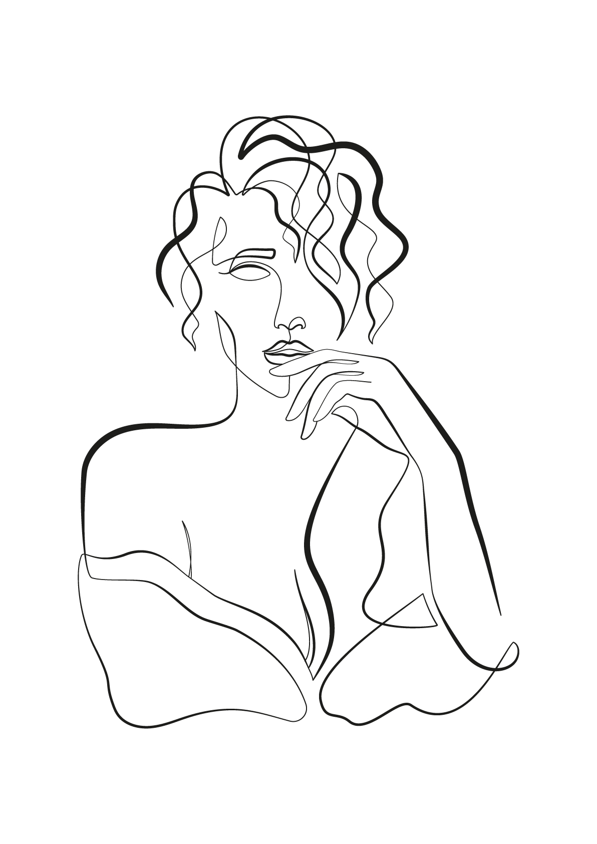 Линейные иллюстрации. Line Art. — Изображение №3 — Иллюстрация, Маркетинг на Dprofile