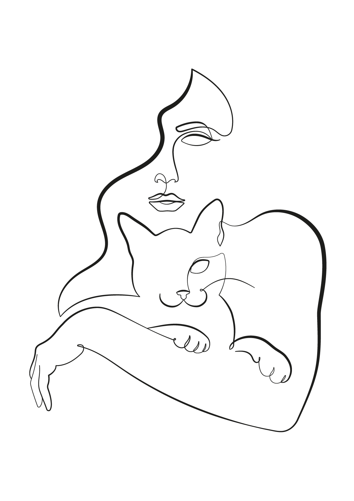 Линейные иллюстрации. Line Art. — Изображение №10 — Иллюстрация, Маркетинг на Dprofile