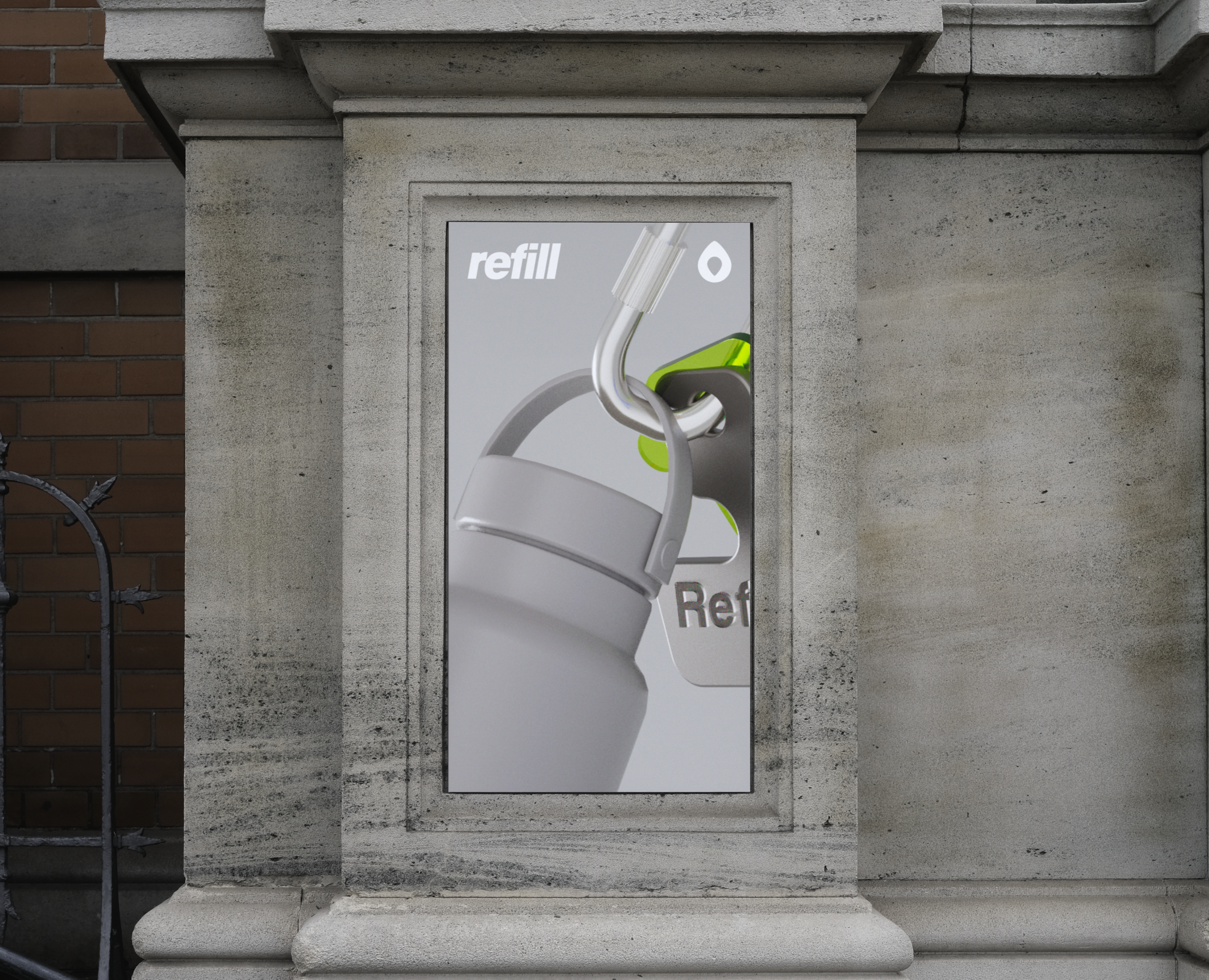 Refill brand identity — Брендинг на Dprofile